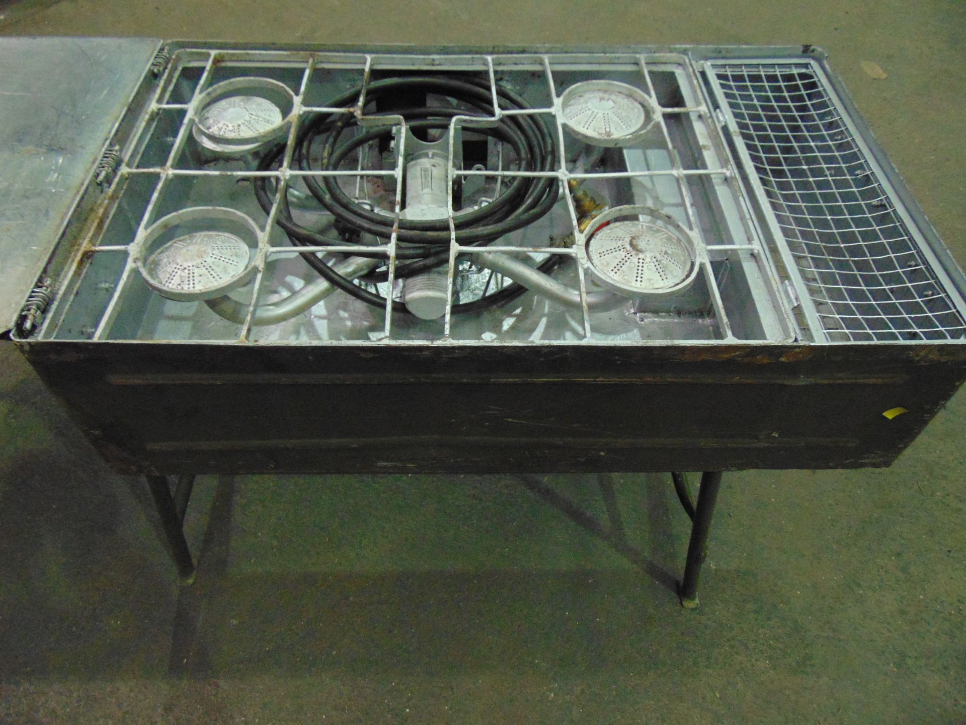 Field Kitchen No5 4 Burner Propane Cooking Stove - Image 4 of 7