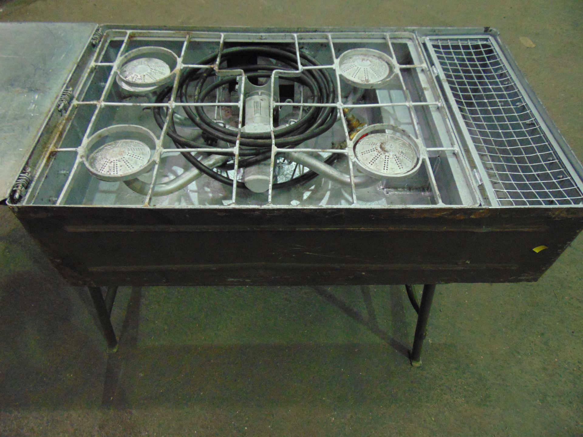 Field Kitchen No5 4 Burner Propane Cooking Stove - Bild 4 aus 7