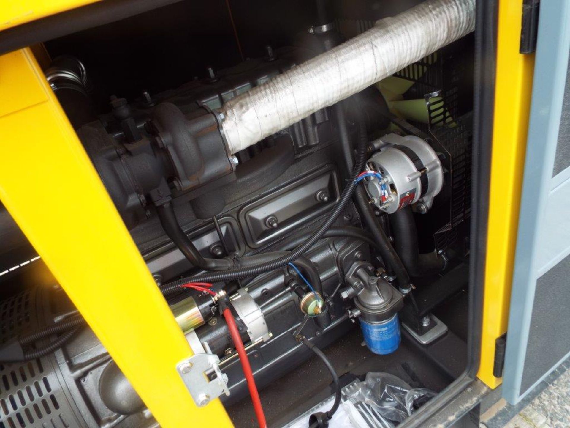 UNISSUED WITH TEST HOURS ONLY 70 KVA 3 Phase Silent Diesel Generator Set - Image 7 of 16