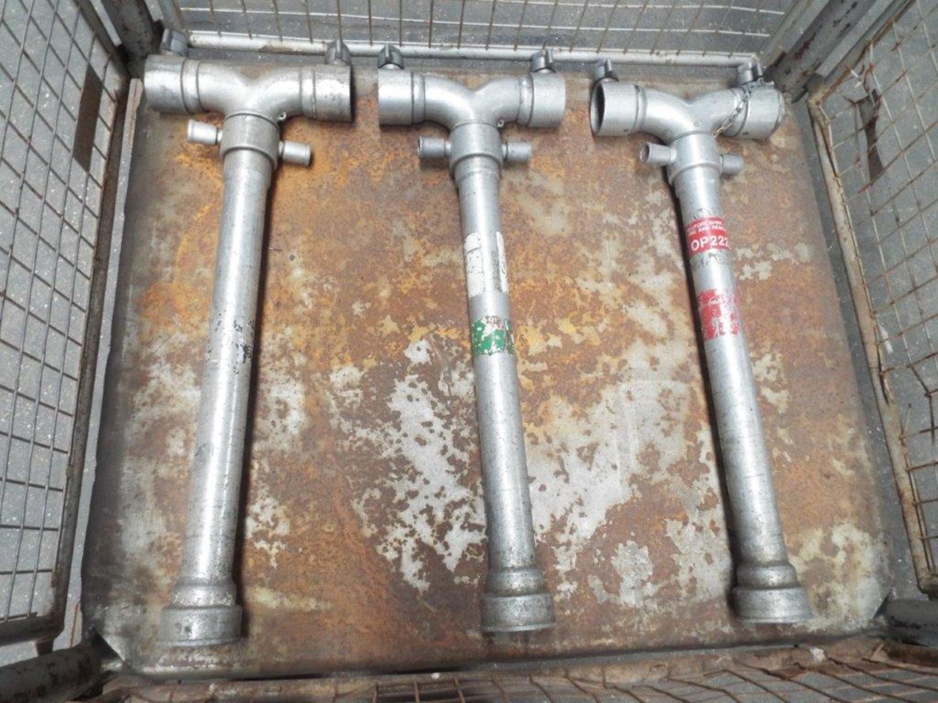 3 x Double Headed Standpipes