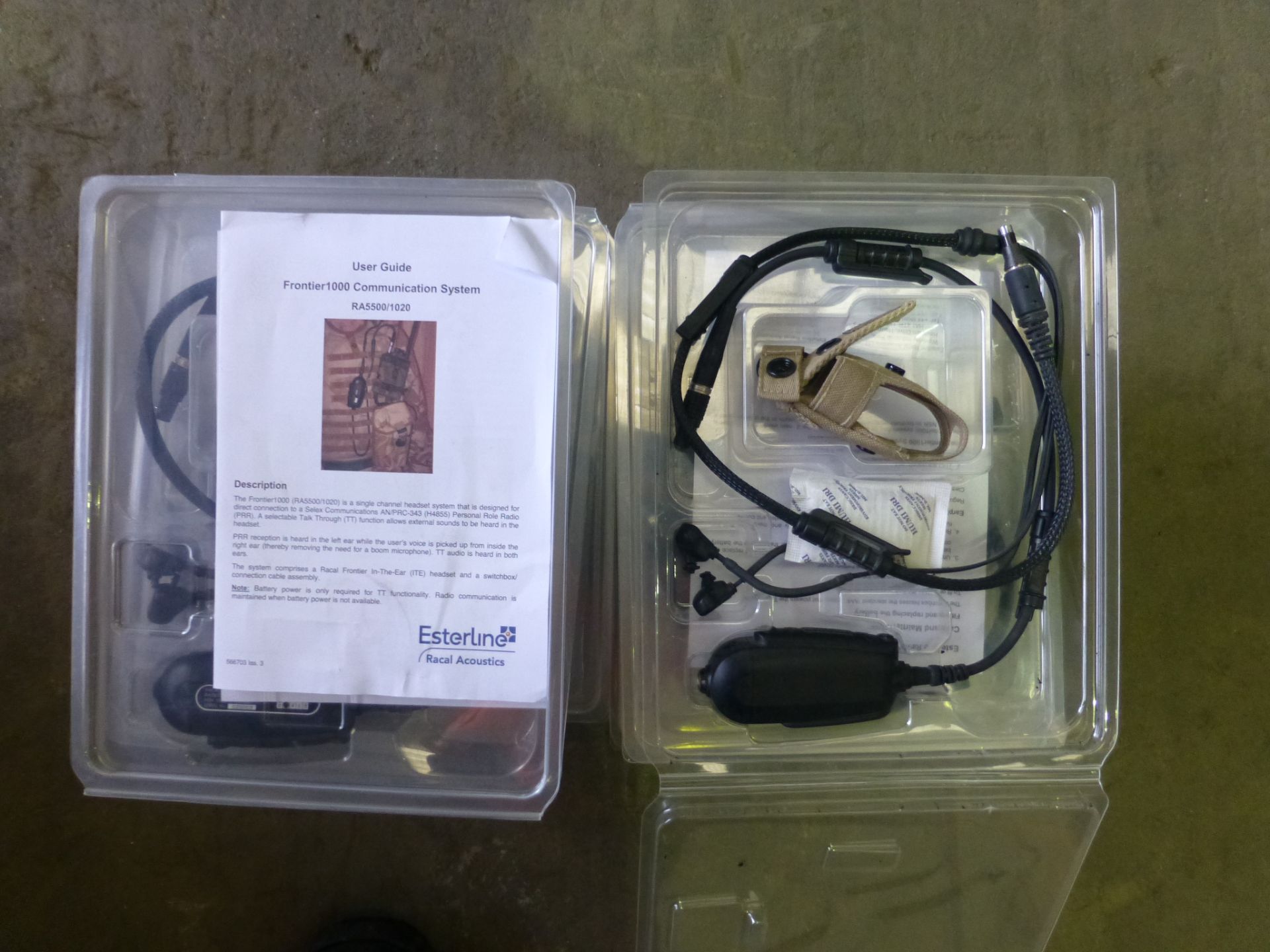 10 x Clansman Racal Frontier Headsets - Image 3 of 4