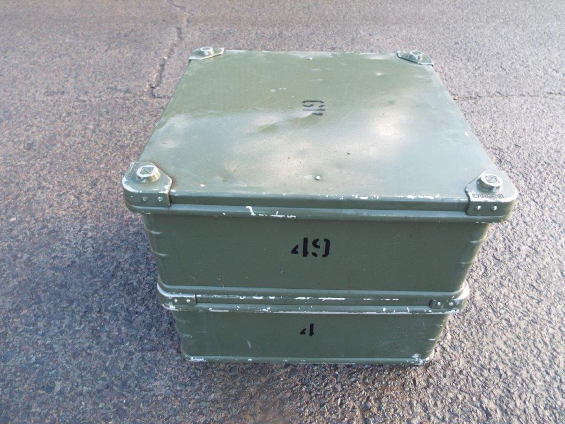 2 x Heavy Duty Zarges Aluminium Cases - Image 4 of 7