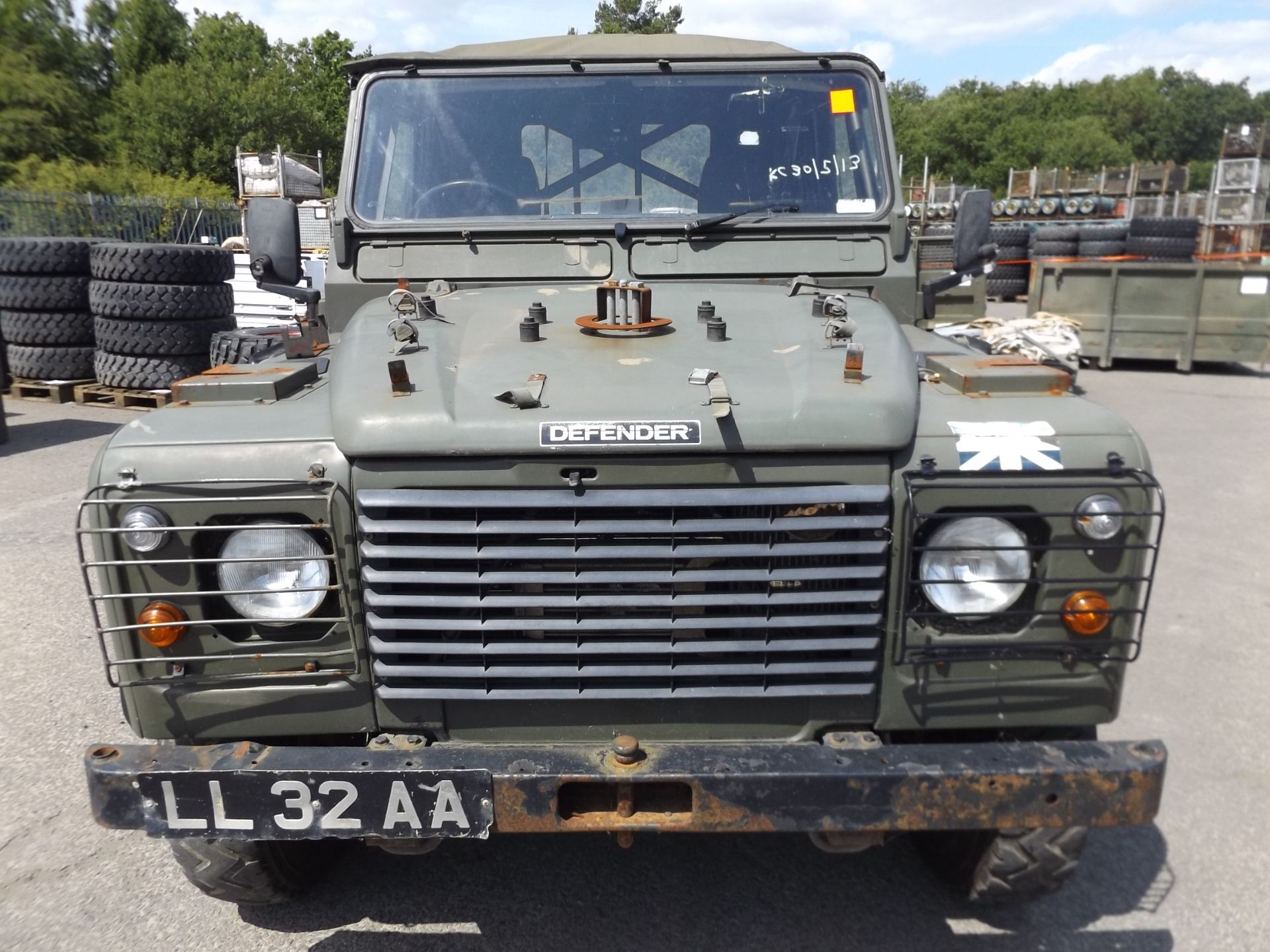 Military Specification Land Rover Wolf 90 Soft Top with Remus upgrade - Image 3 of 19