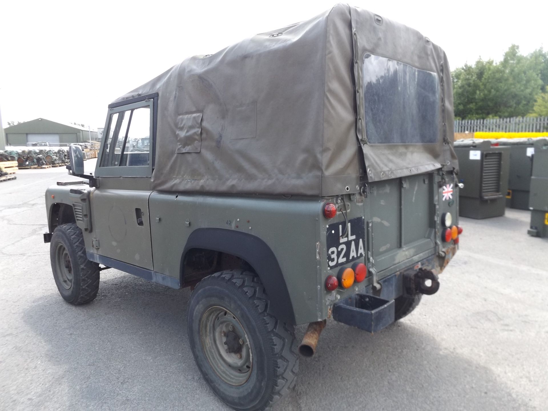 Military Specification Land Rover Wolf 90 Soft Top with Remus upgrade - Image 6 of 19