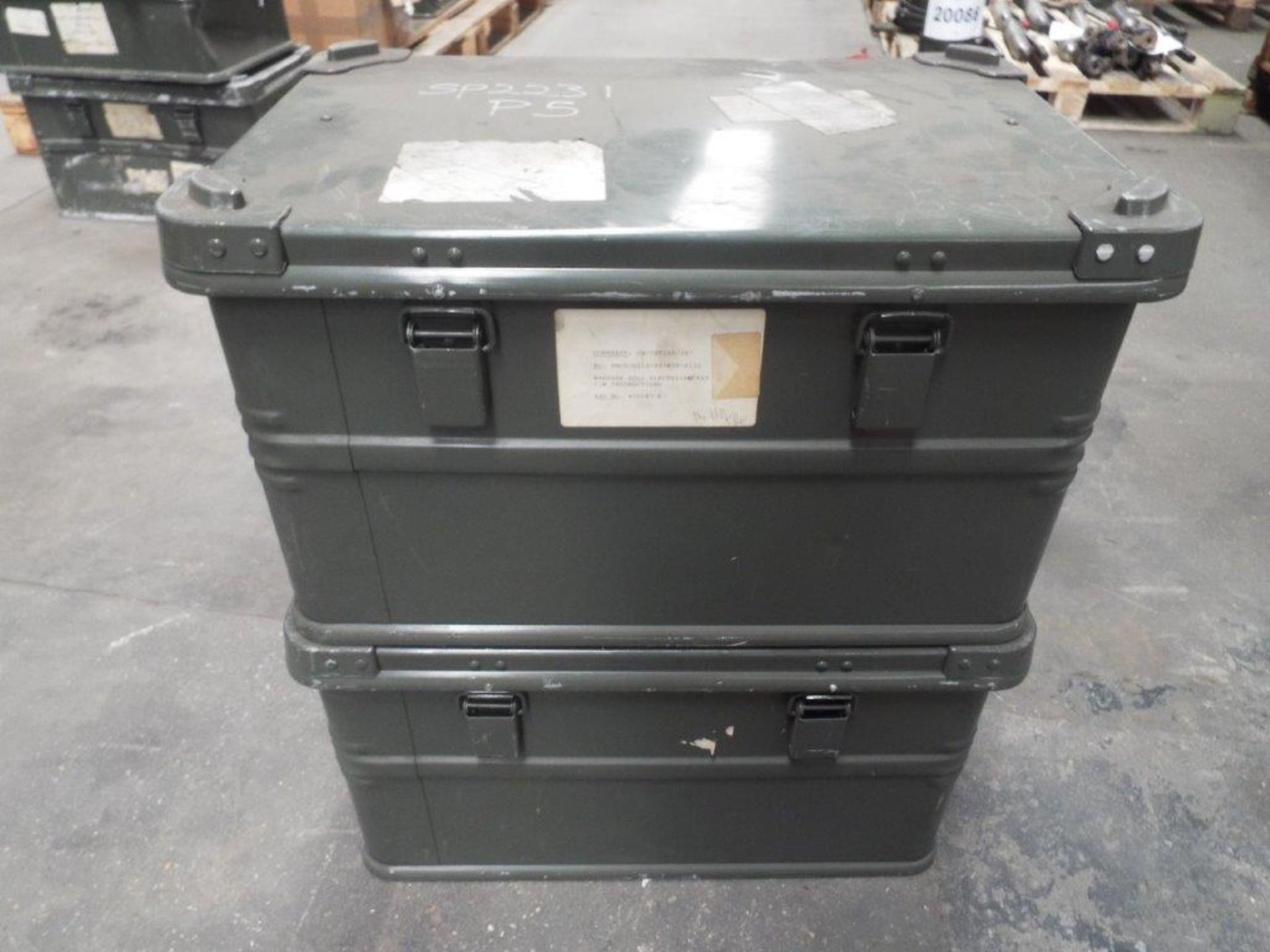 2 x Heavy Duty Zarges Aluminium Cases - Bild 4 aus 8
