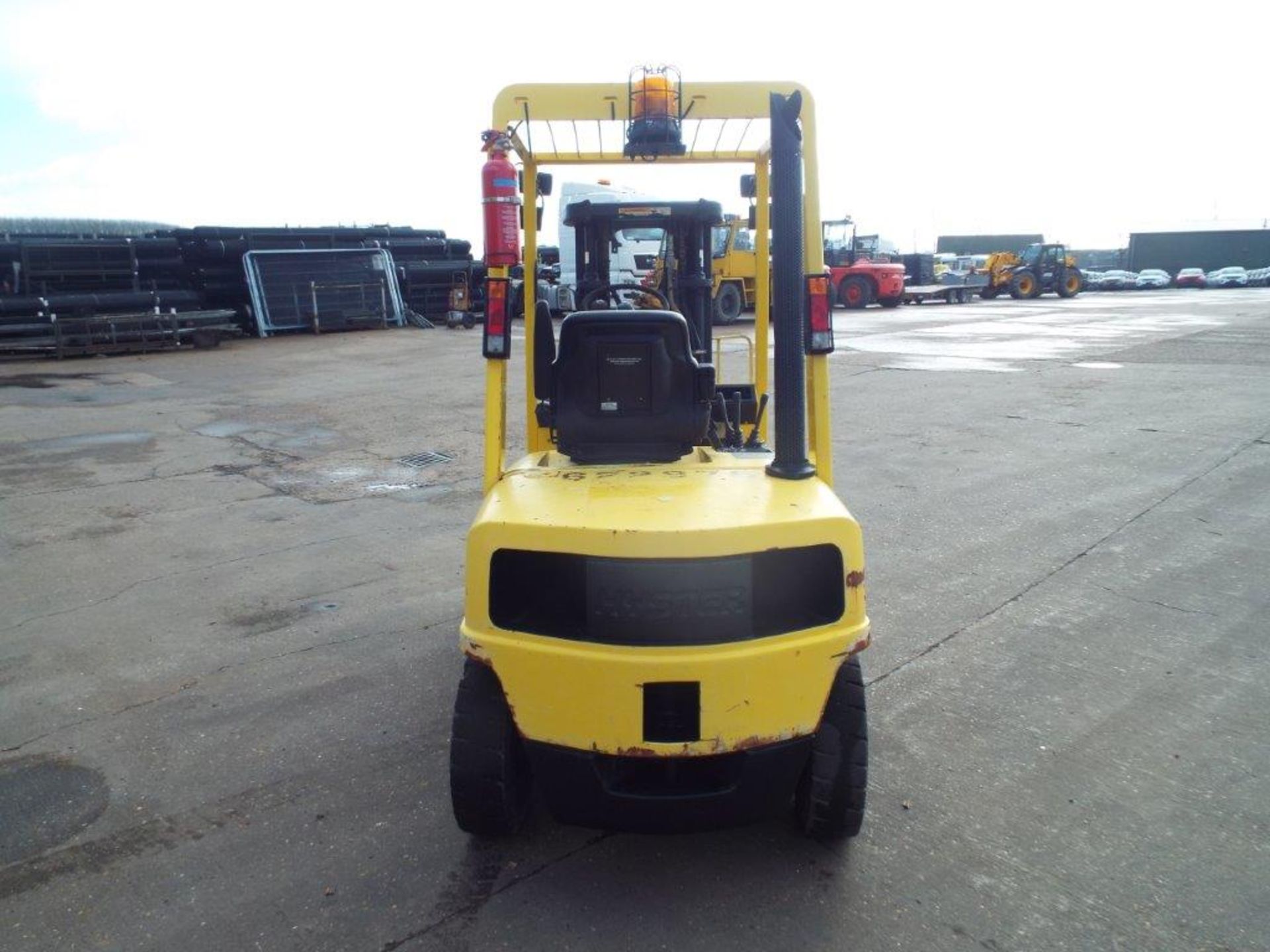 Container Spec Hyster H2.50XM Counter Balance Diesel Forklift C/W Side Shift & Full 3 Lift Mast - Image 7 of 28