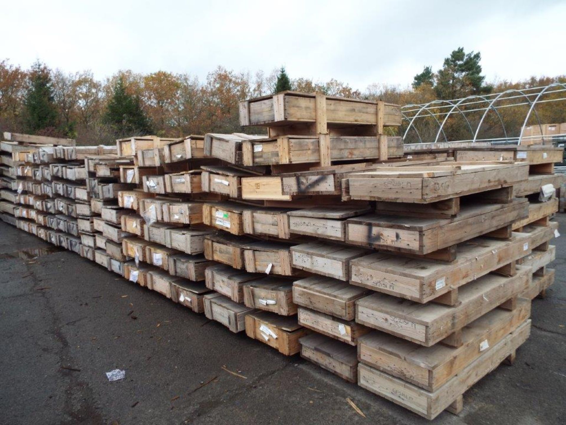 Approx 102 x Heavy Duty Packing/Shipping Crates