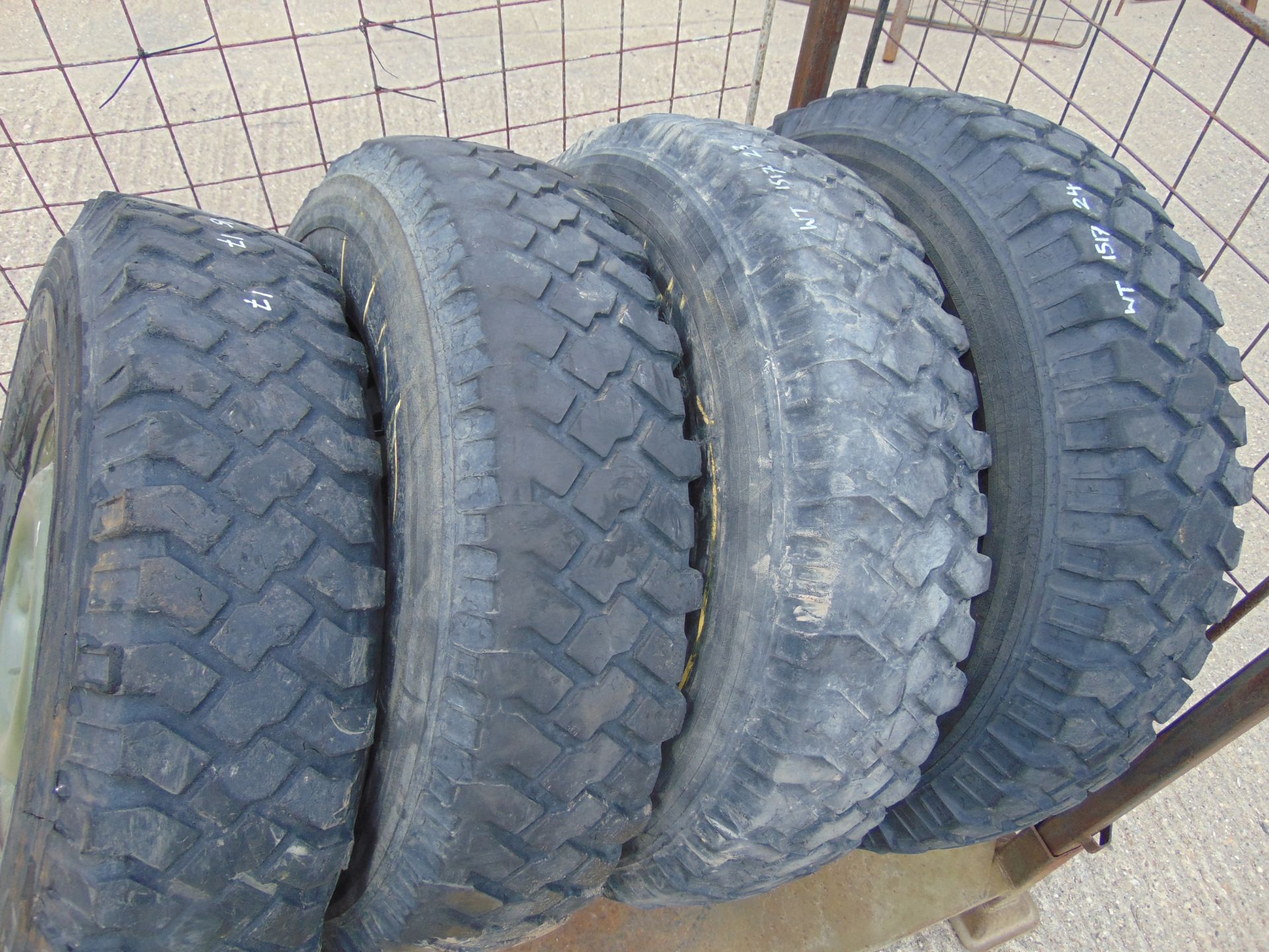 4 x Michelin XZL 8.25 R16 Tyres - Image 6 of 6