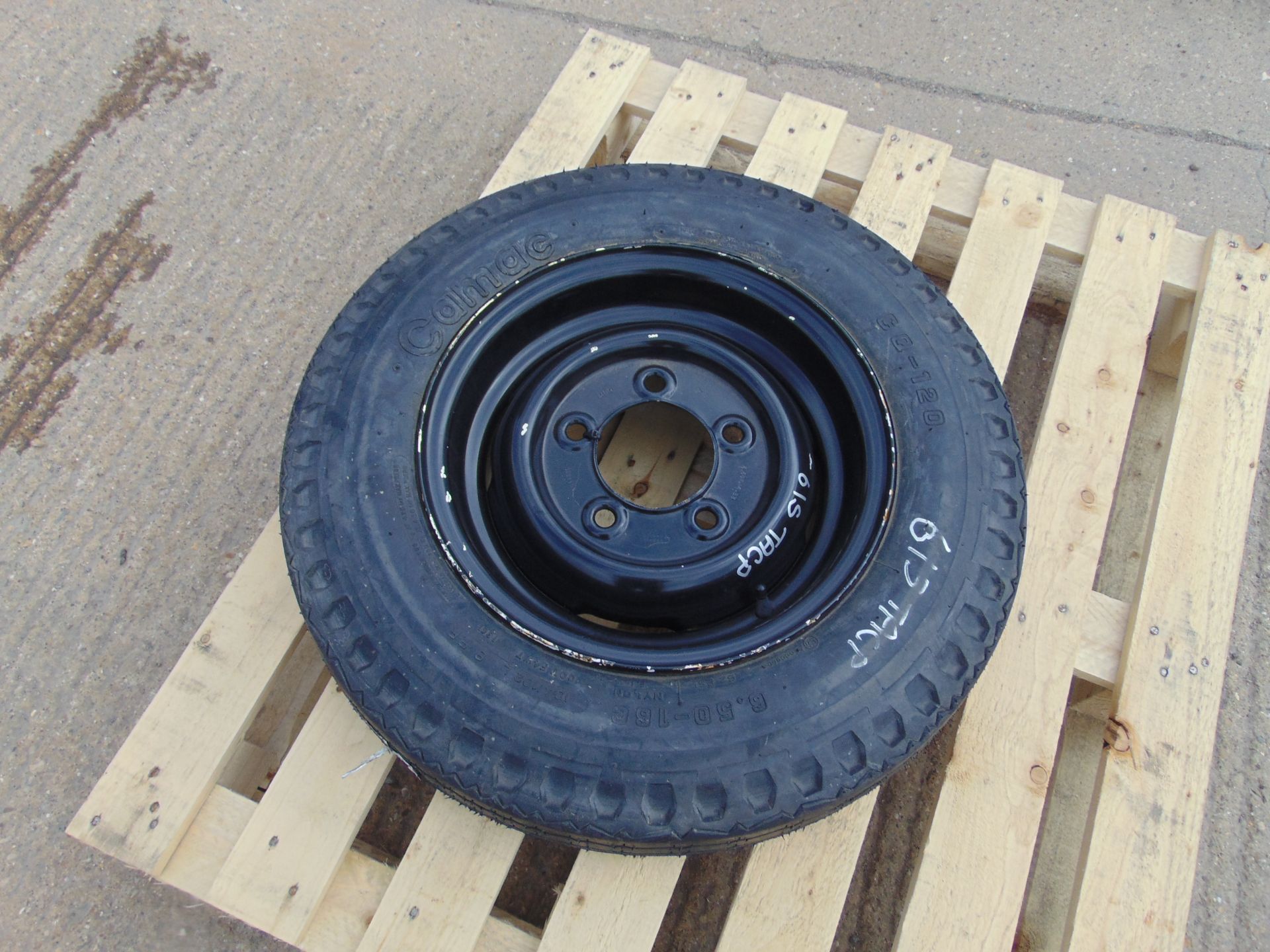 Camac 6.50-16C Tyre with 5 Stud Rim
