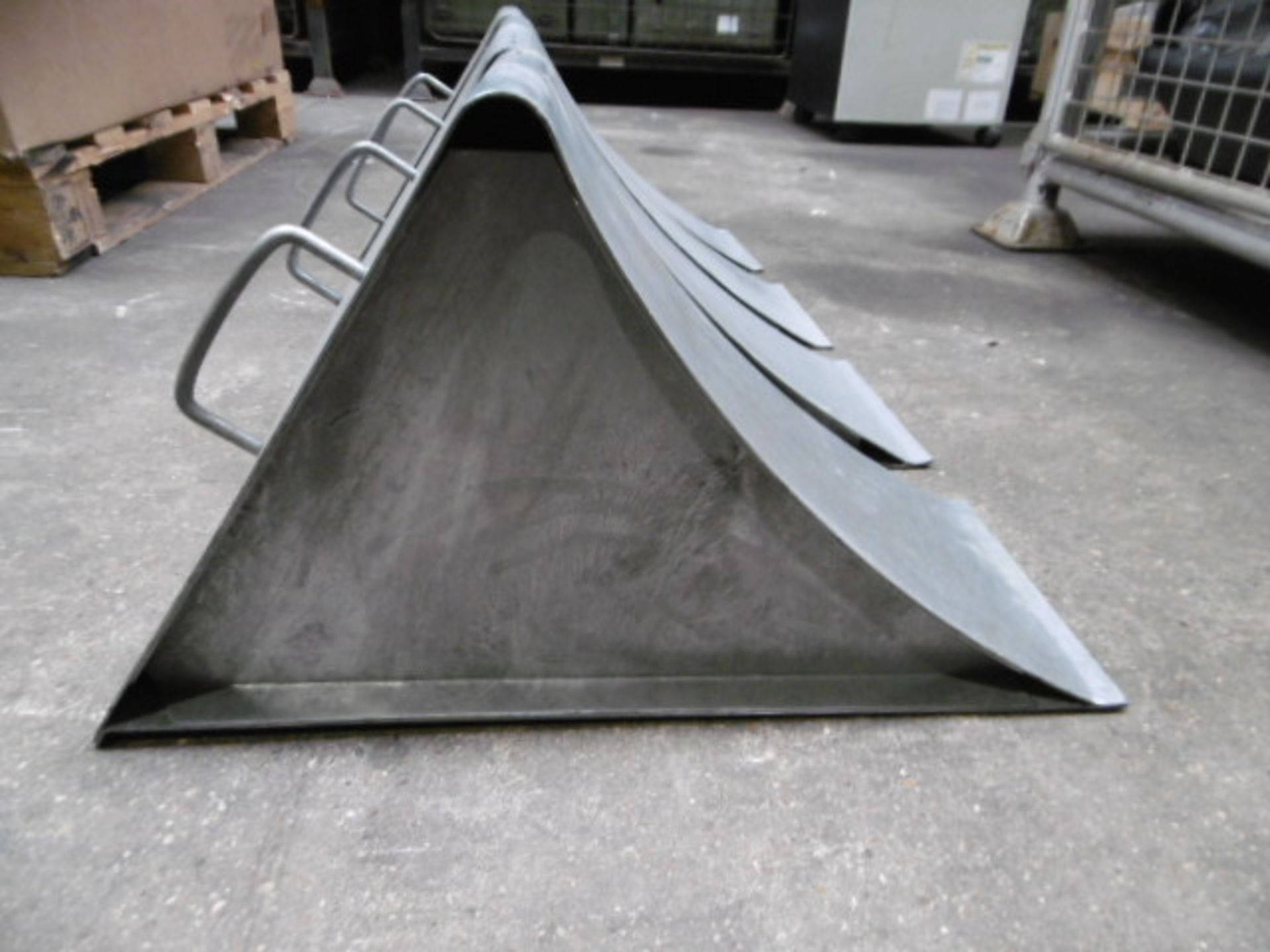 4 x Heavy Duty Steel Wheel Chocks - Image 2 of 5