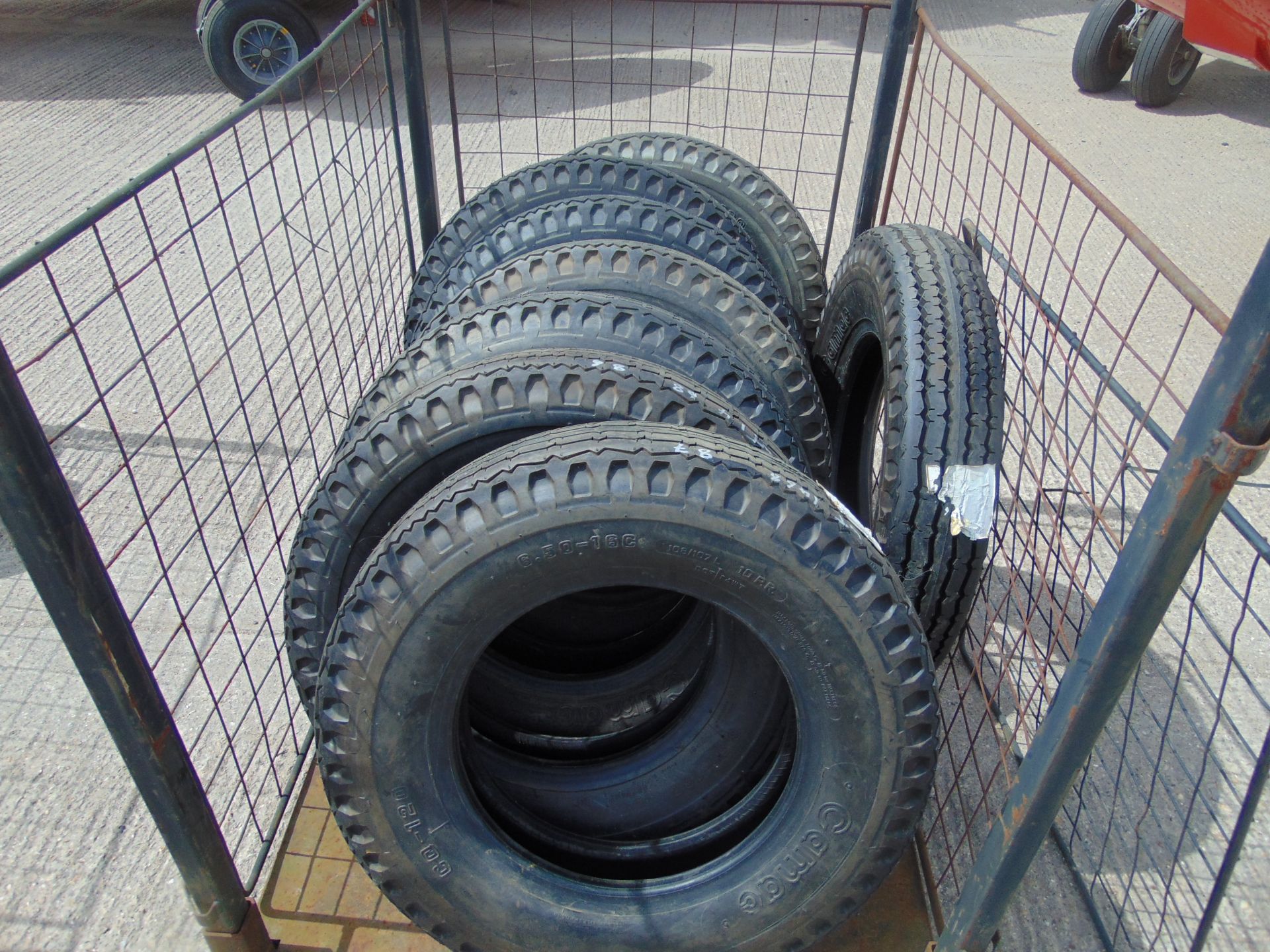 8 x Camac 6.50-16C Tyres