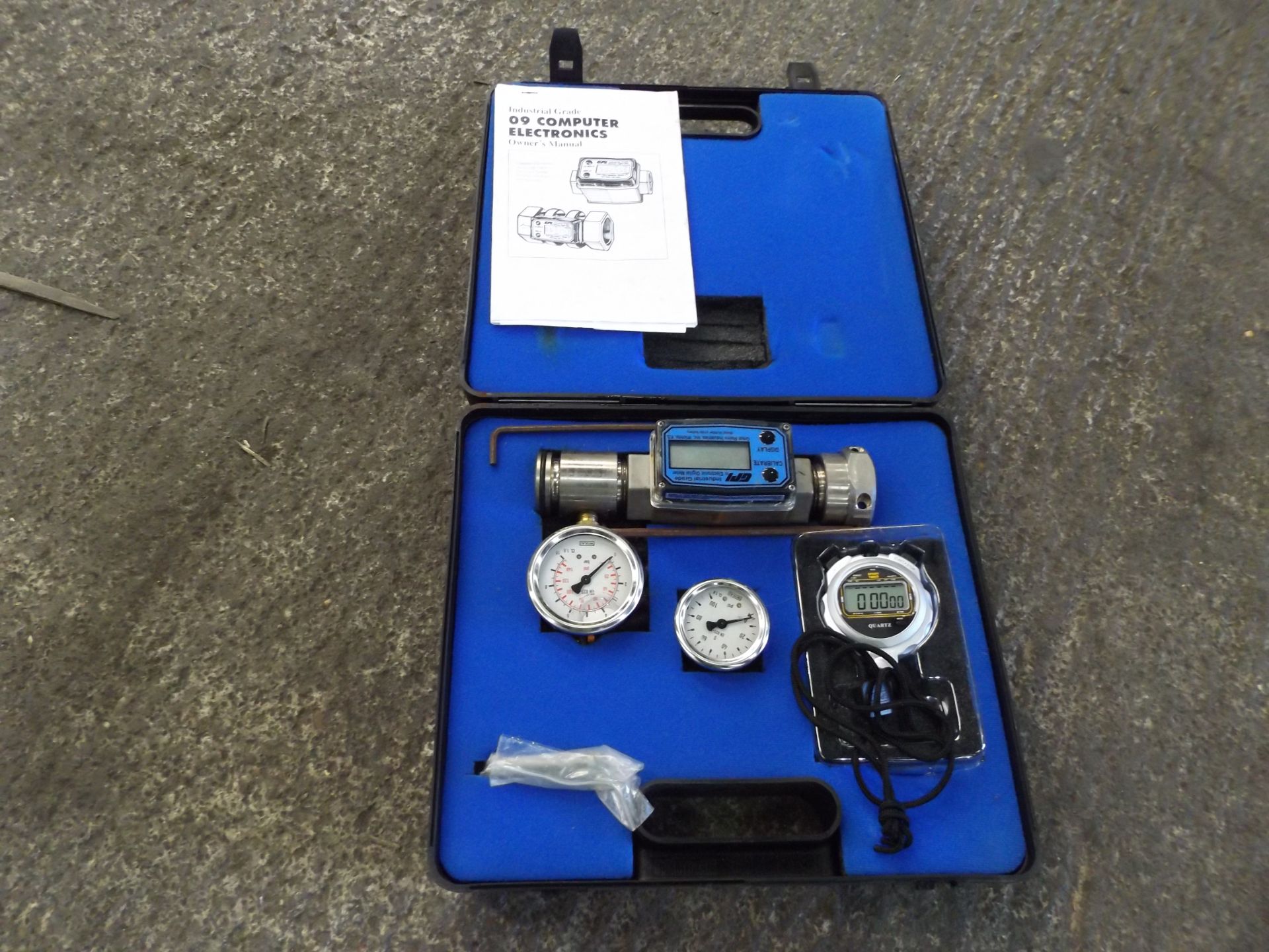 GPI Industrial Grade Electronic Digital Flowmeter