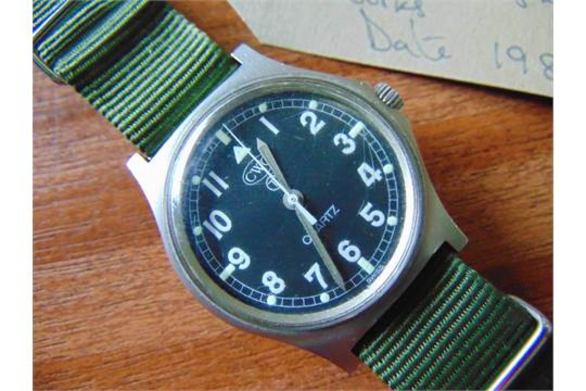 Genuine British Army CWC (Fat Boy/Fat Case) quartz wrist watch