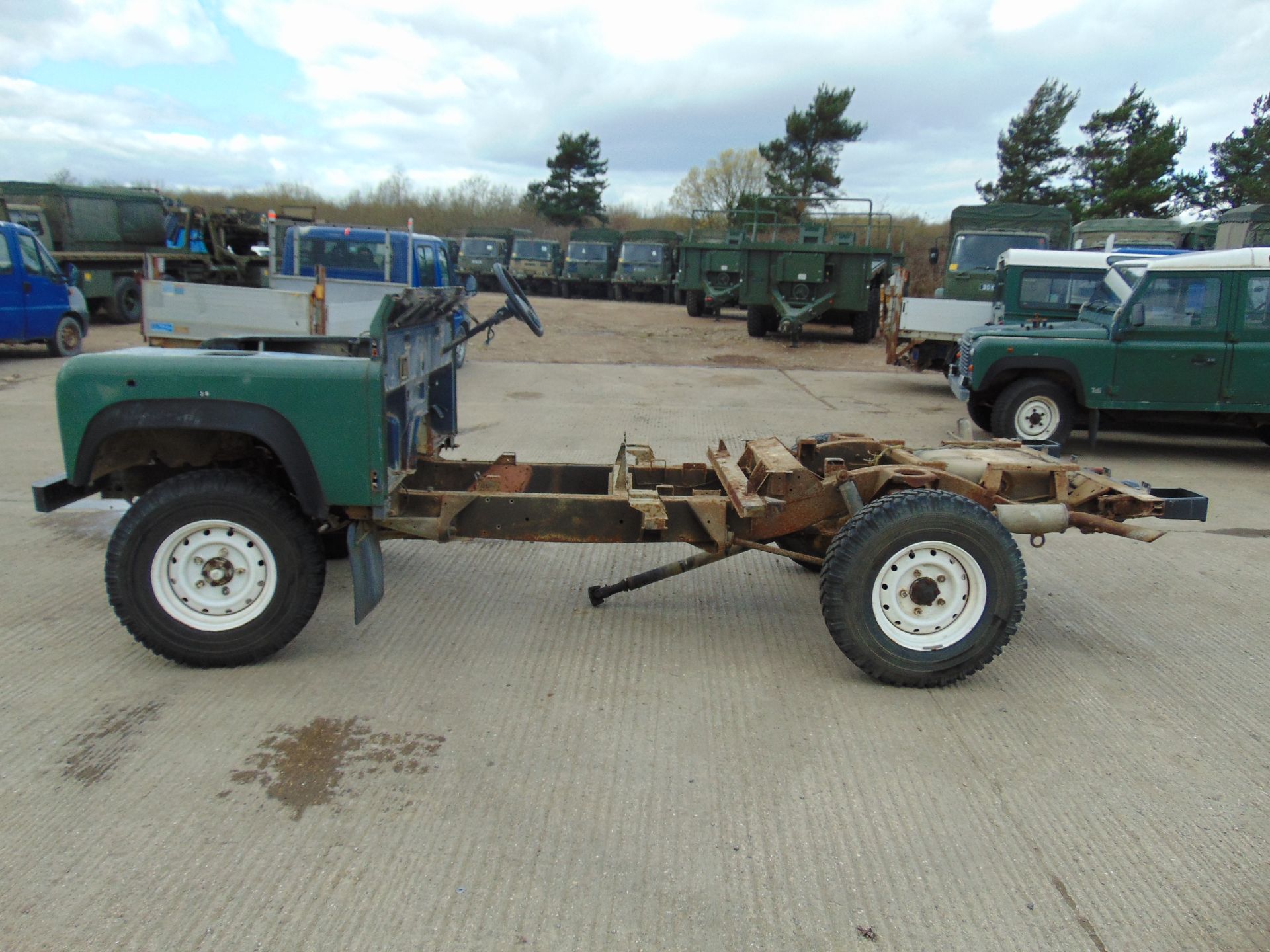 Land Rover 110 Rolling Chassis - Image 8 of 21