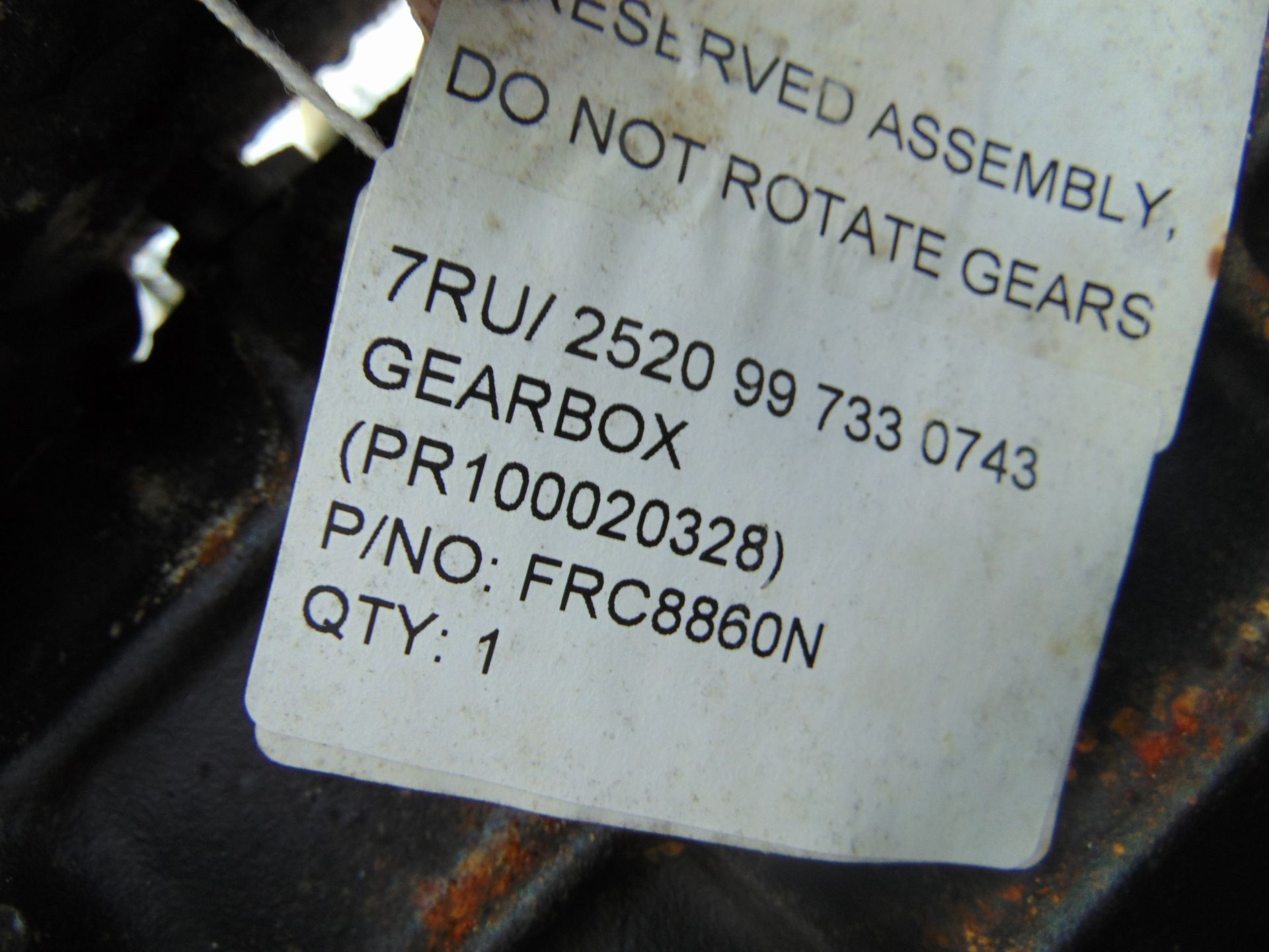 A1 Reconditioned Land Rover LT77 Gearbox - Image 8 of 9