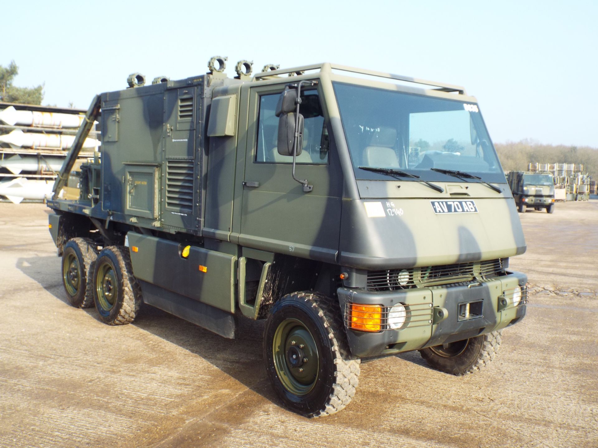 Ex Reserve Left Hand Drive Mowag Bucher Duro II 6x6 High-Mobility Tactical Vehicle