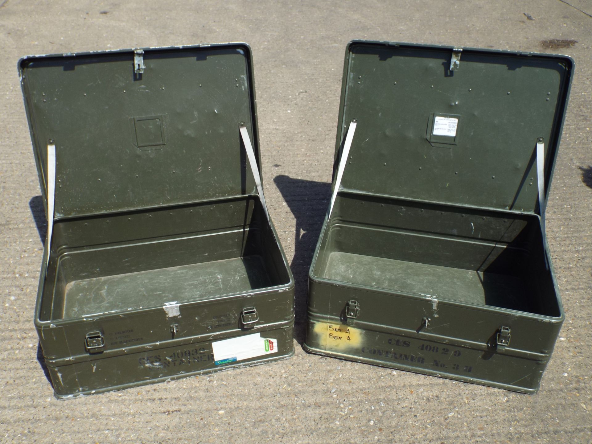 2 x Heavy Duty Zarges Aluminium Cases - Image 2 of 6