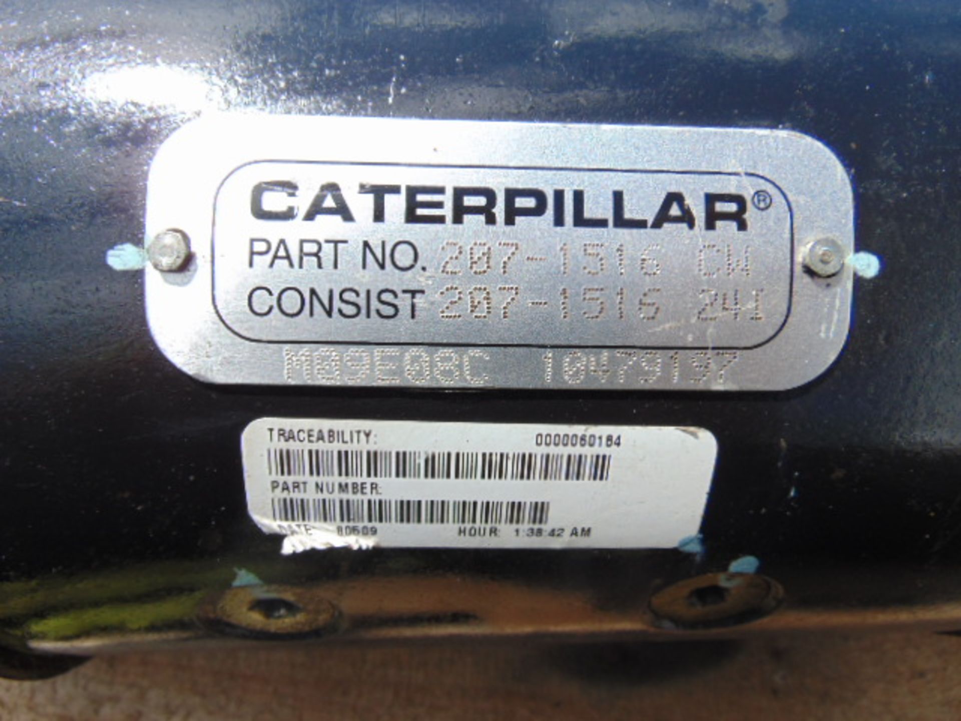 Caterpillar OEM 24V Starter Motor P/No 207-1516-CW - Image 7 of 7