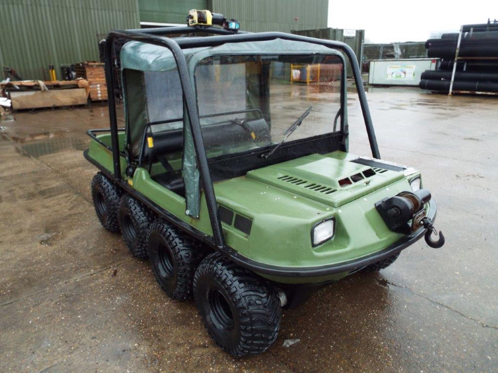 Argocat 8x8 V890-23 Amphibious ATV with Canopy and Front + Rear Winches