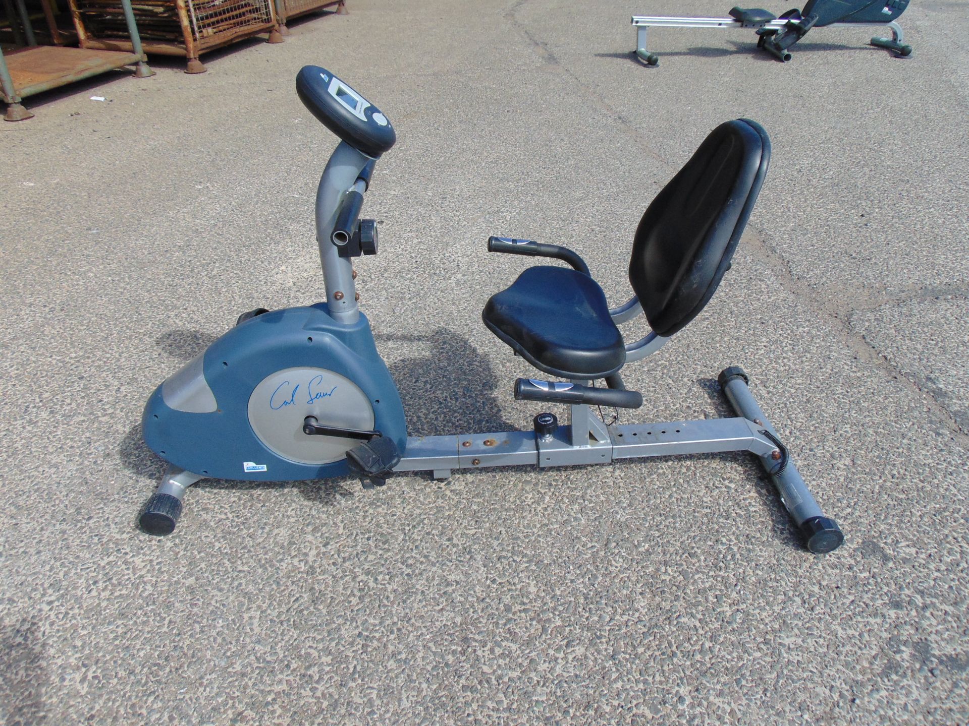 Carl Lewis EMR17 Magnetic Recumbent Exercise Bike - Image 3 of 9