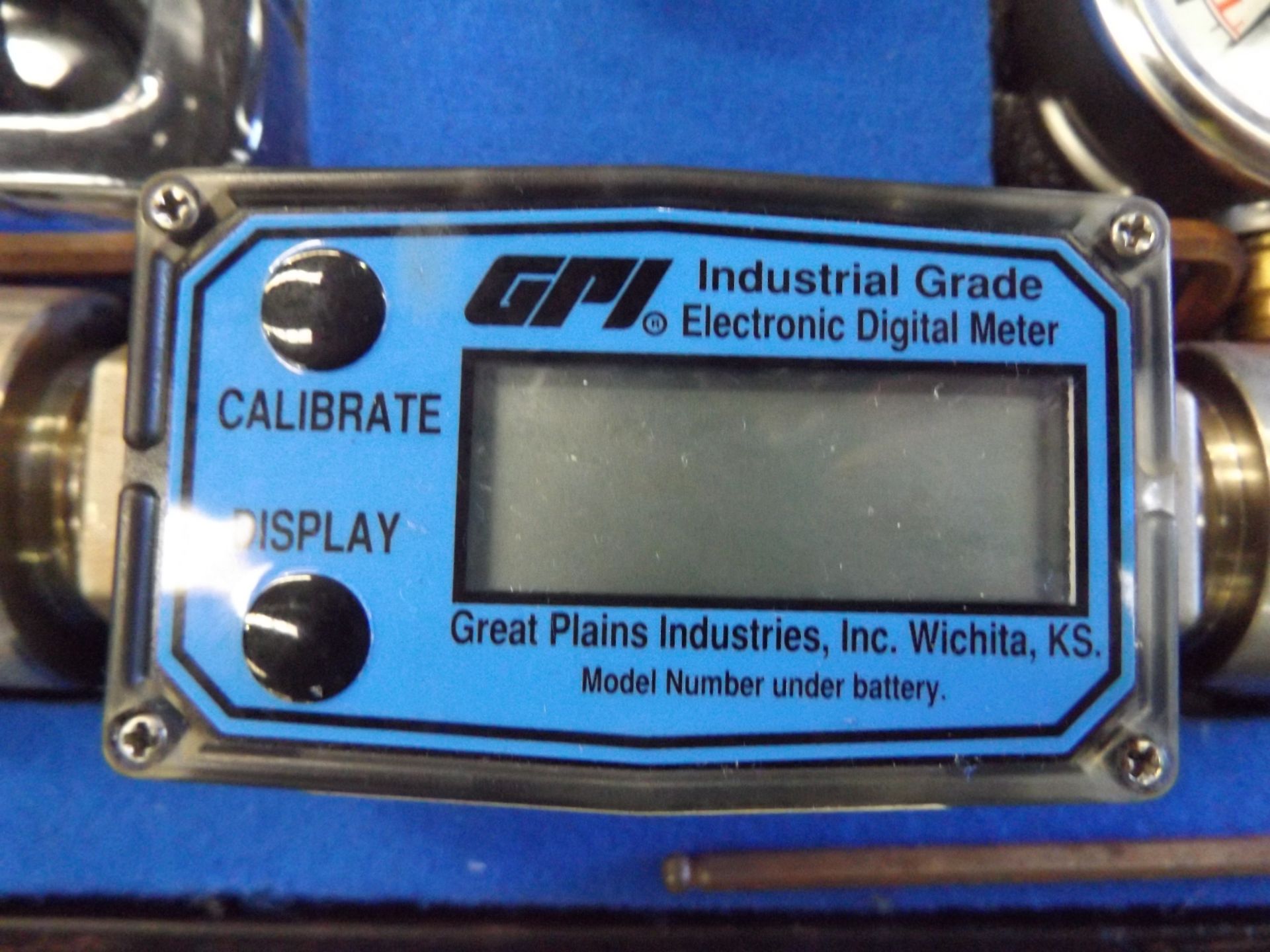 GPI Industrial Grade Electronic Digital Flowmeter - Image 3 of 8