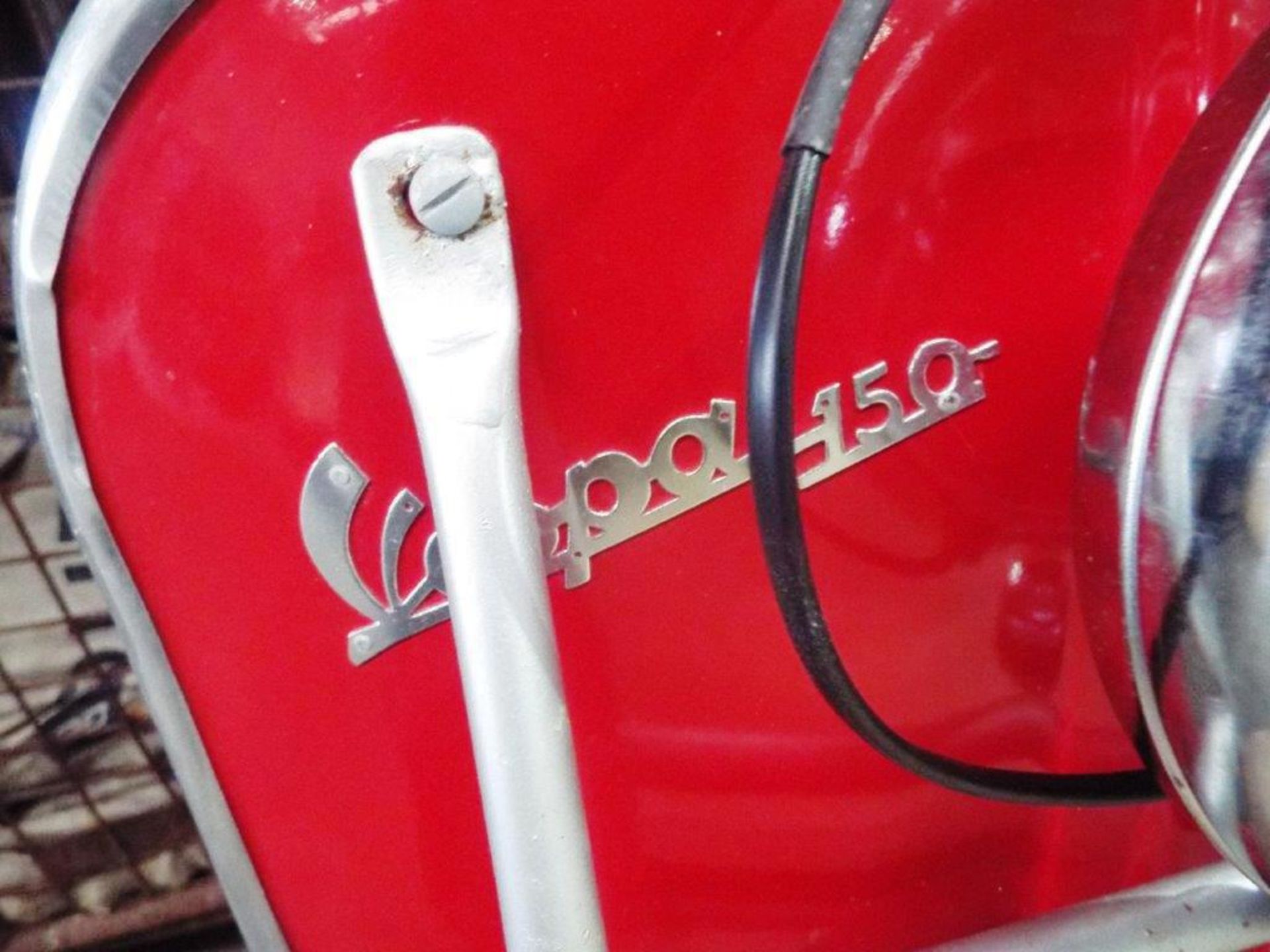 Vintage Vespa 150 Side Table - Image 9 of 13