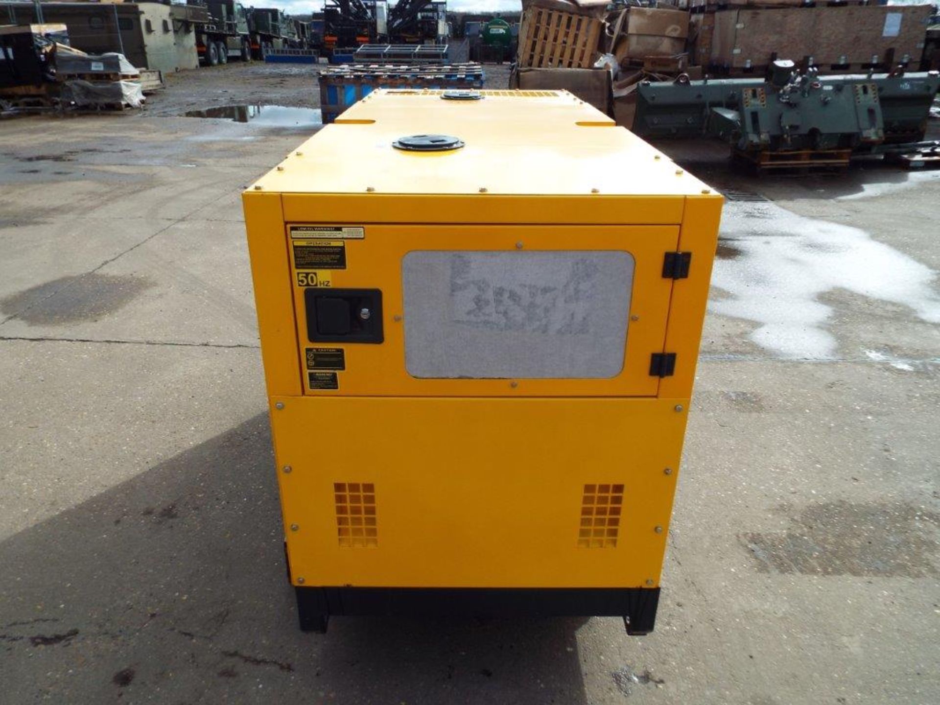 UNISSUED WITH TEST HOURS ONLY 40 KVA 3 Phase Silent Diesel Generator Set - Image 4 of 16