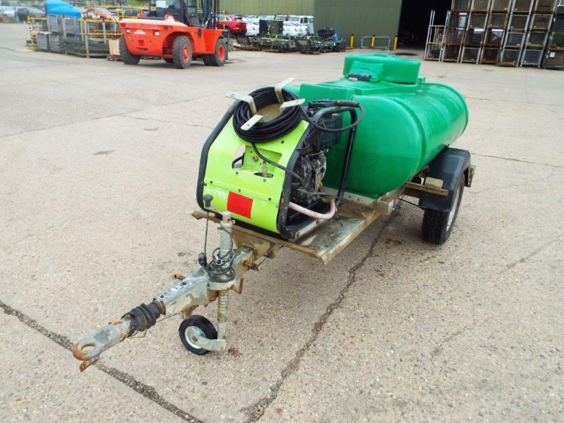 Brendon Trailer Mounted Pressure Washer with 1000 litre Water Tank and Yanmar Diesel Engine - Image 3 of 18