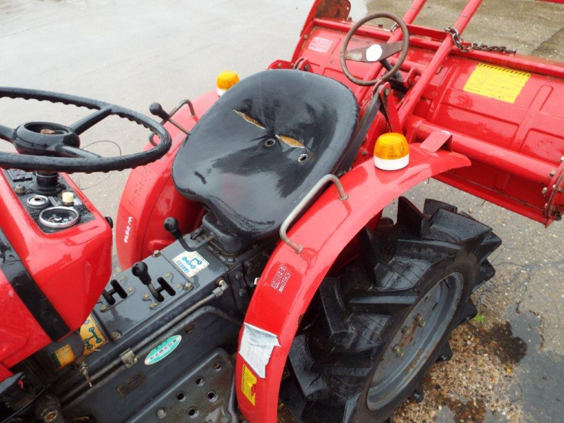 Shibaura 4WD Compact Tractor C/W Rotovator - Image 12 of 22