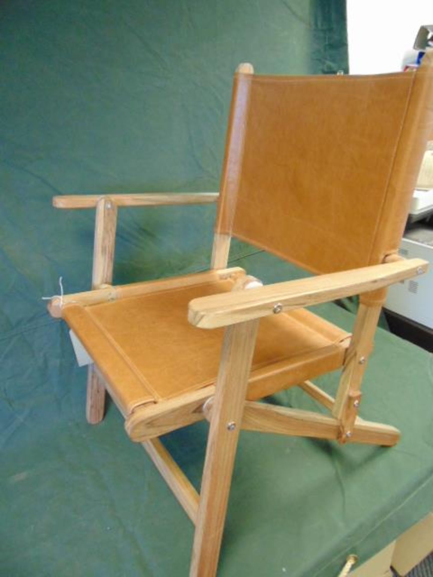 Unissued Officers Fold-up Camp Chair - Bild 2 aus 4