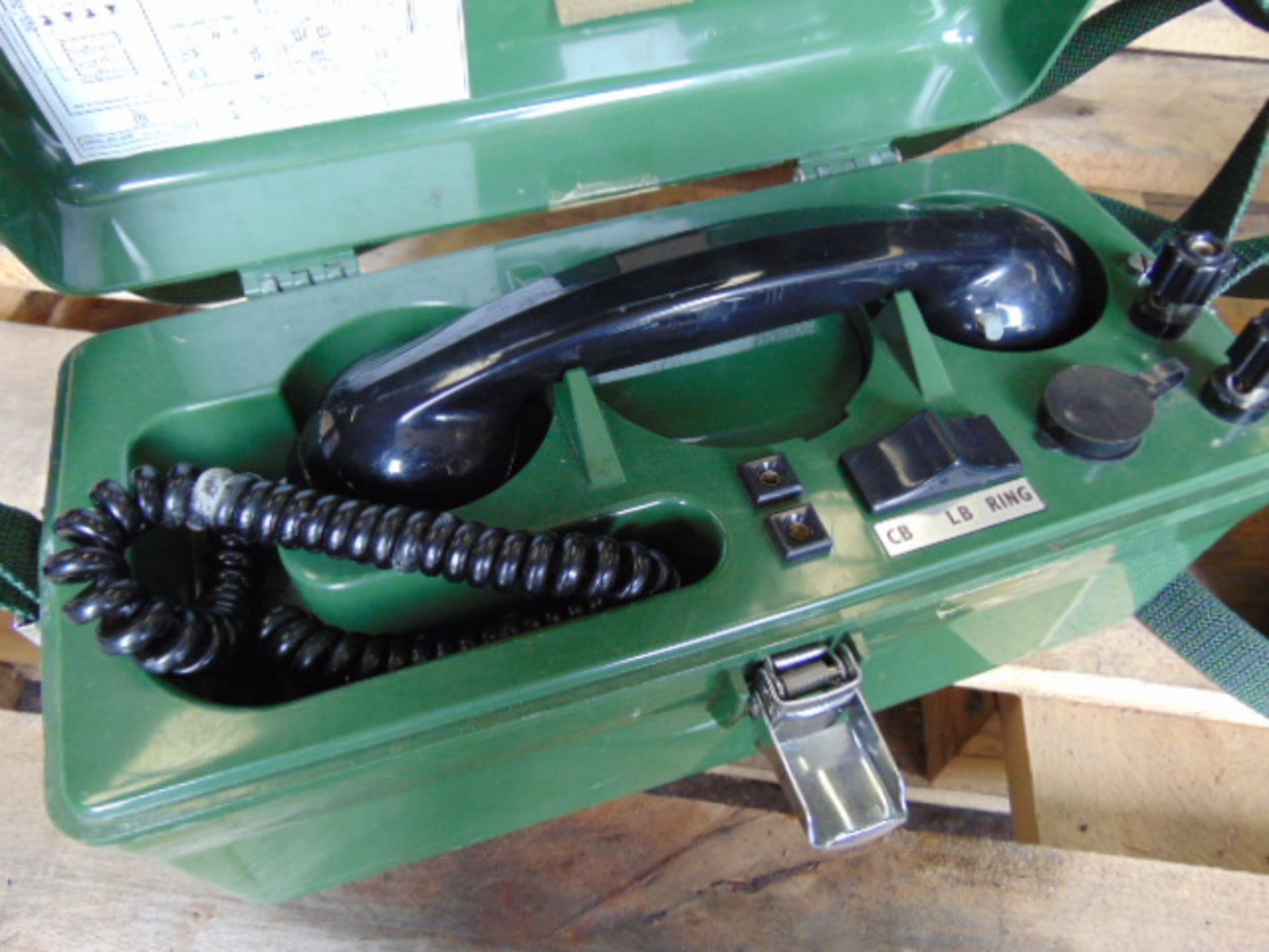 2 x PYE TMC Field Telephones - Image 2 of 6