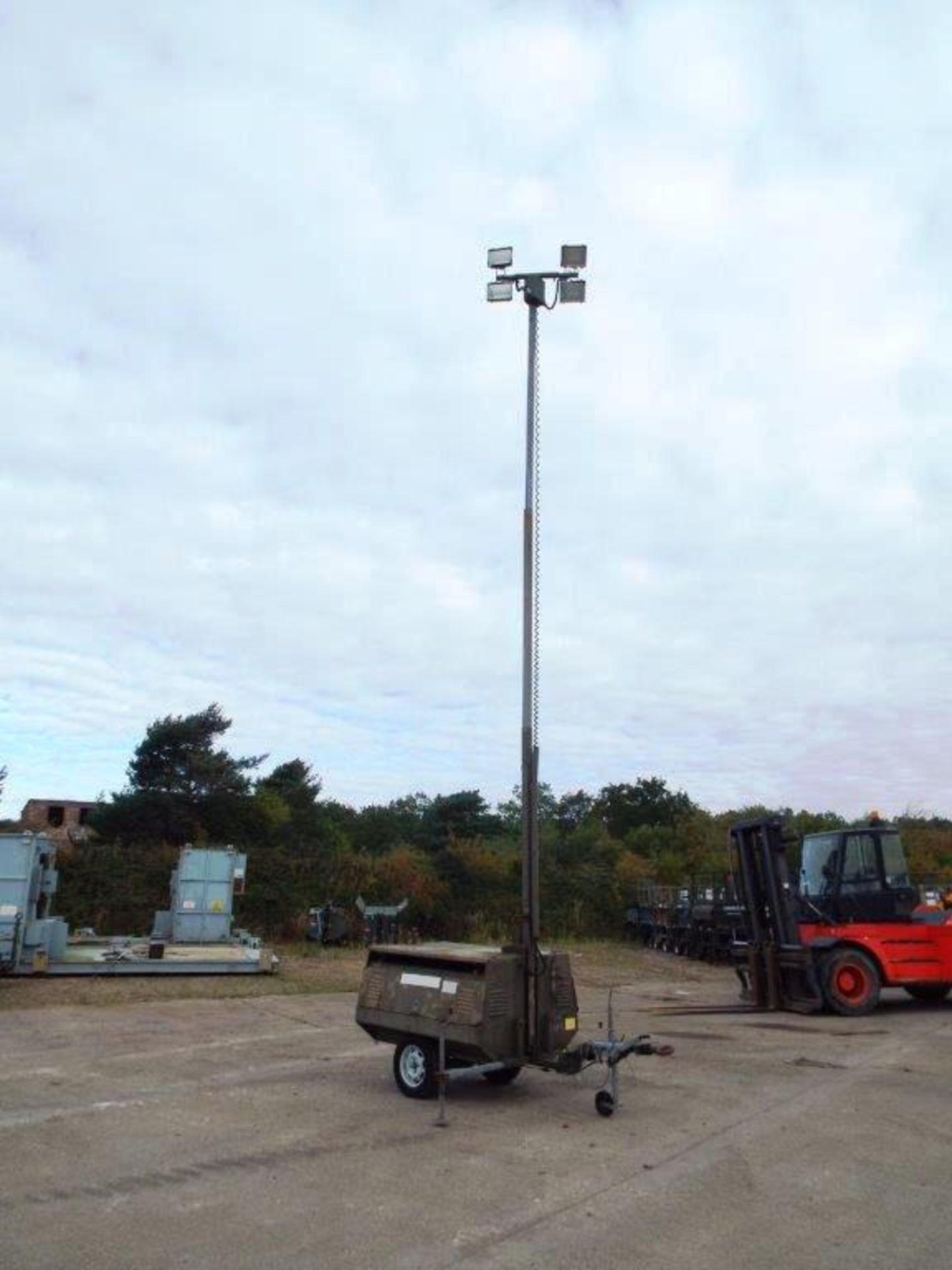 HyLite Lister Petter powered Trailer Mounted Lighting Tower