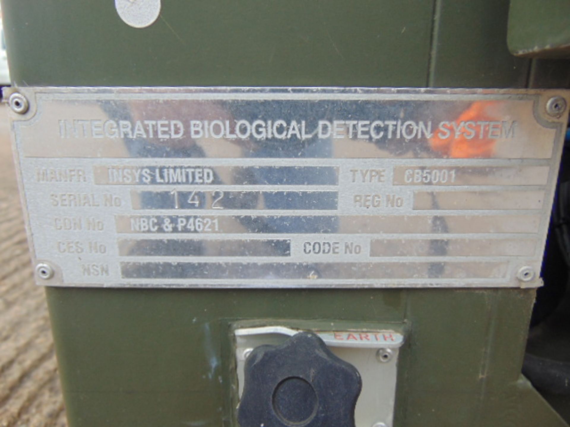 Containerised Insys Ltd Integrated Biological Detection/Decontamination System (IBDS) - Image 65 of 66