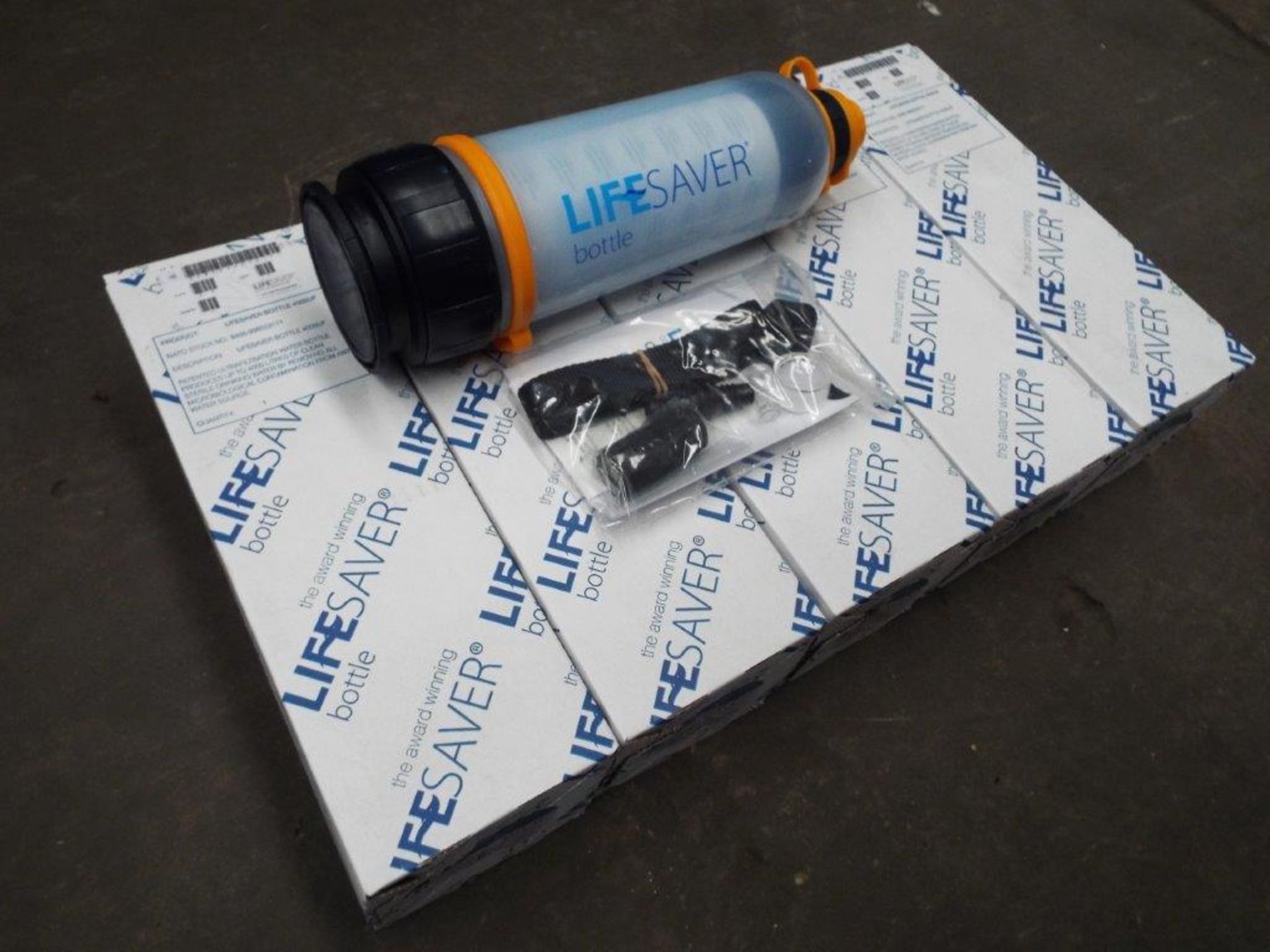 5 x LifeSaver 4000UF Ultrafiltration Water Bottles