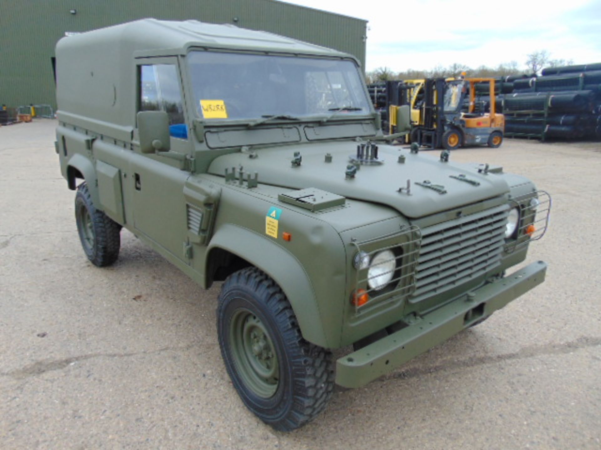 Military Specification Land Rover Wolf 110 Hard Top