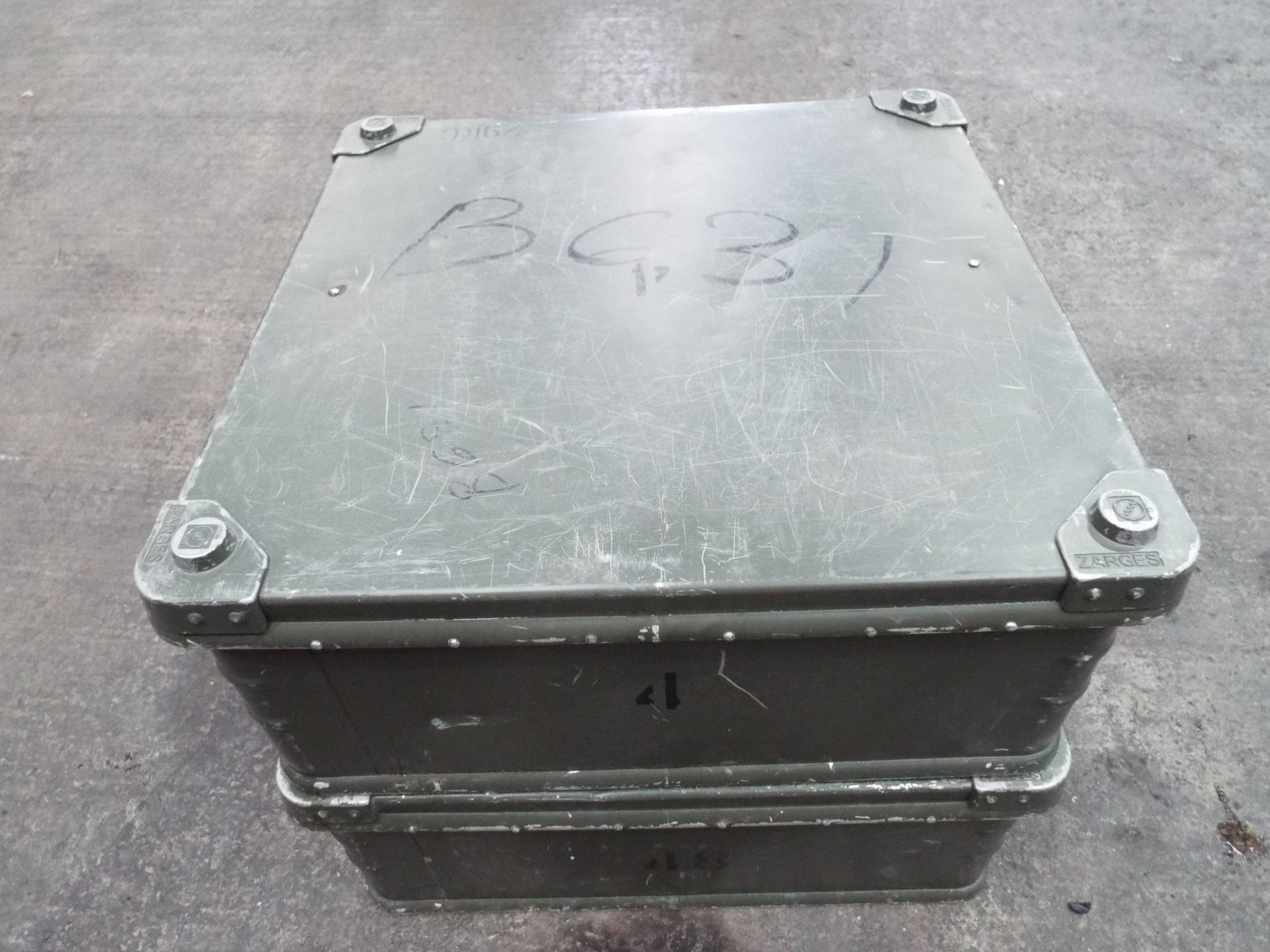 2 x Heavy Duty Zarges Aluminium Cases - Image 5 of 5