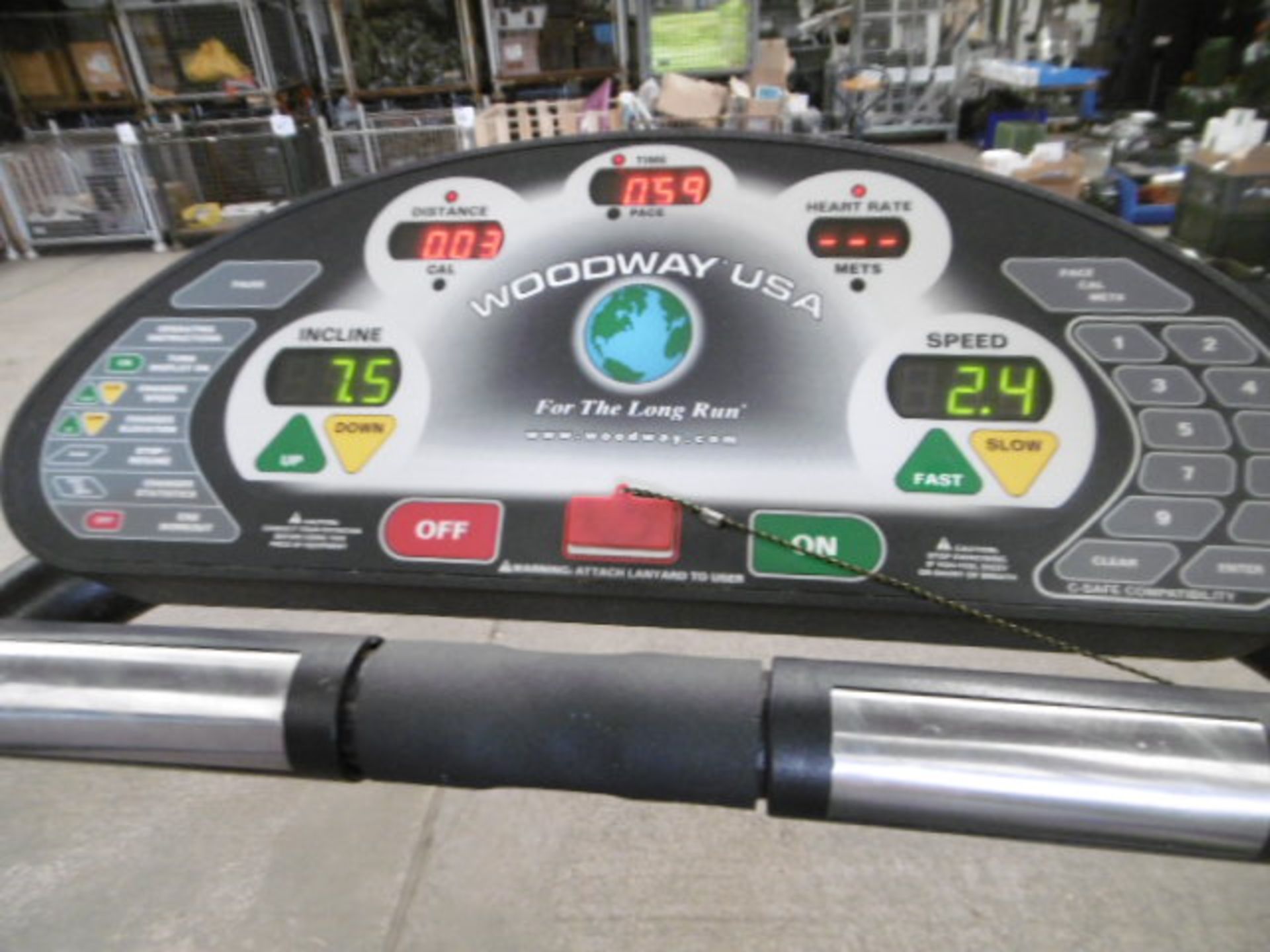 Woodway Mercury-S Treadmill - Image 2 of 10
