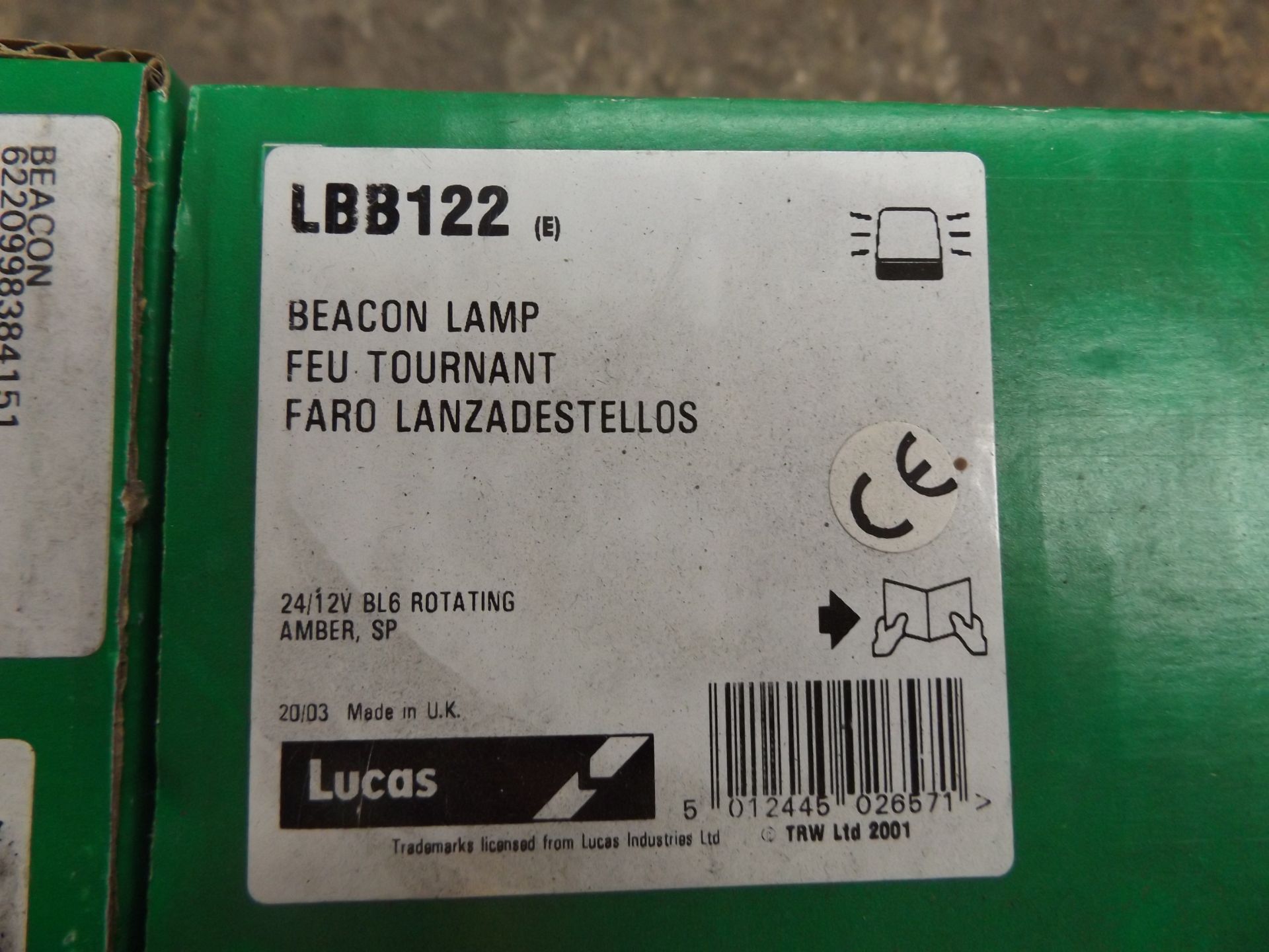 4 x Lucas LBB122 Rotating Beacons - Bild 5 aus 5