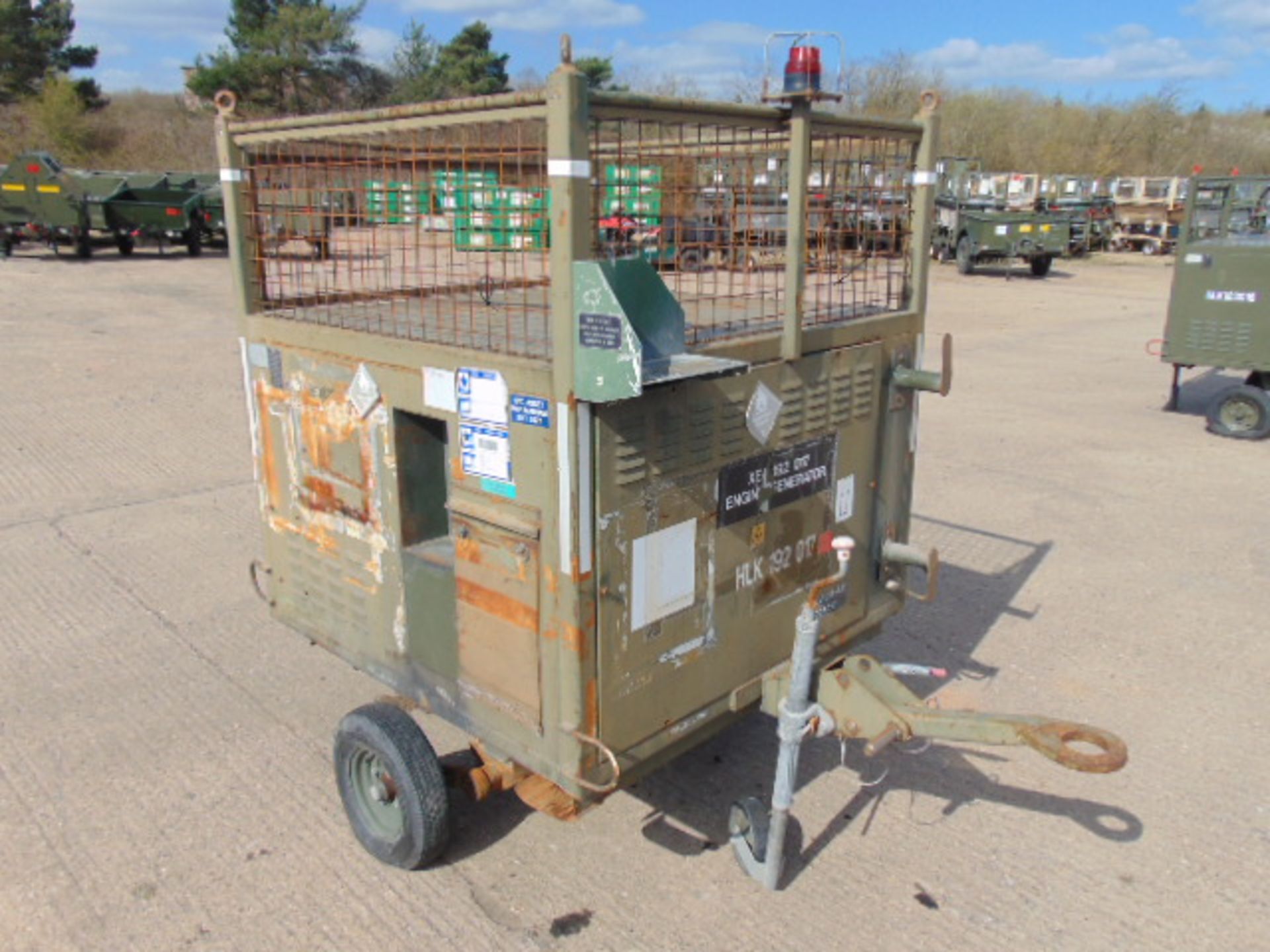 Single Axle RTV Box / Tool Trailer