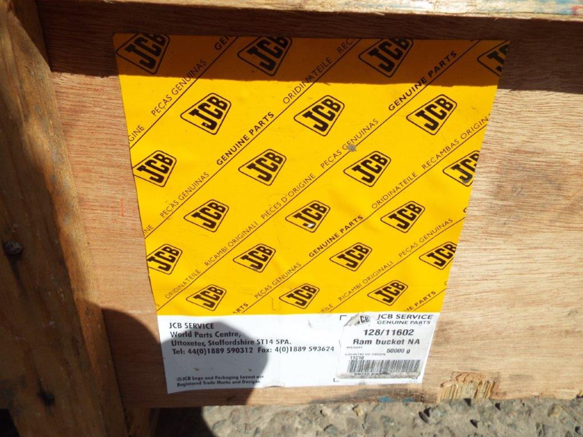 JCB Hydraulic Bucket Ram P/No 128/11602 - Image 4 of 6