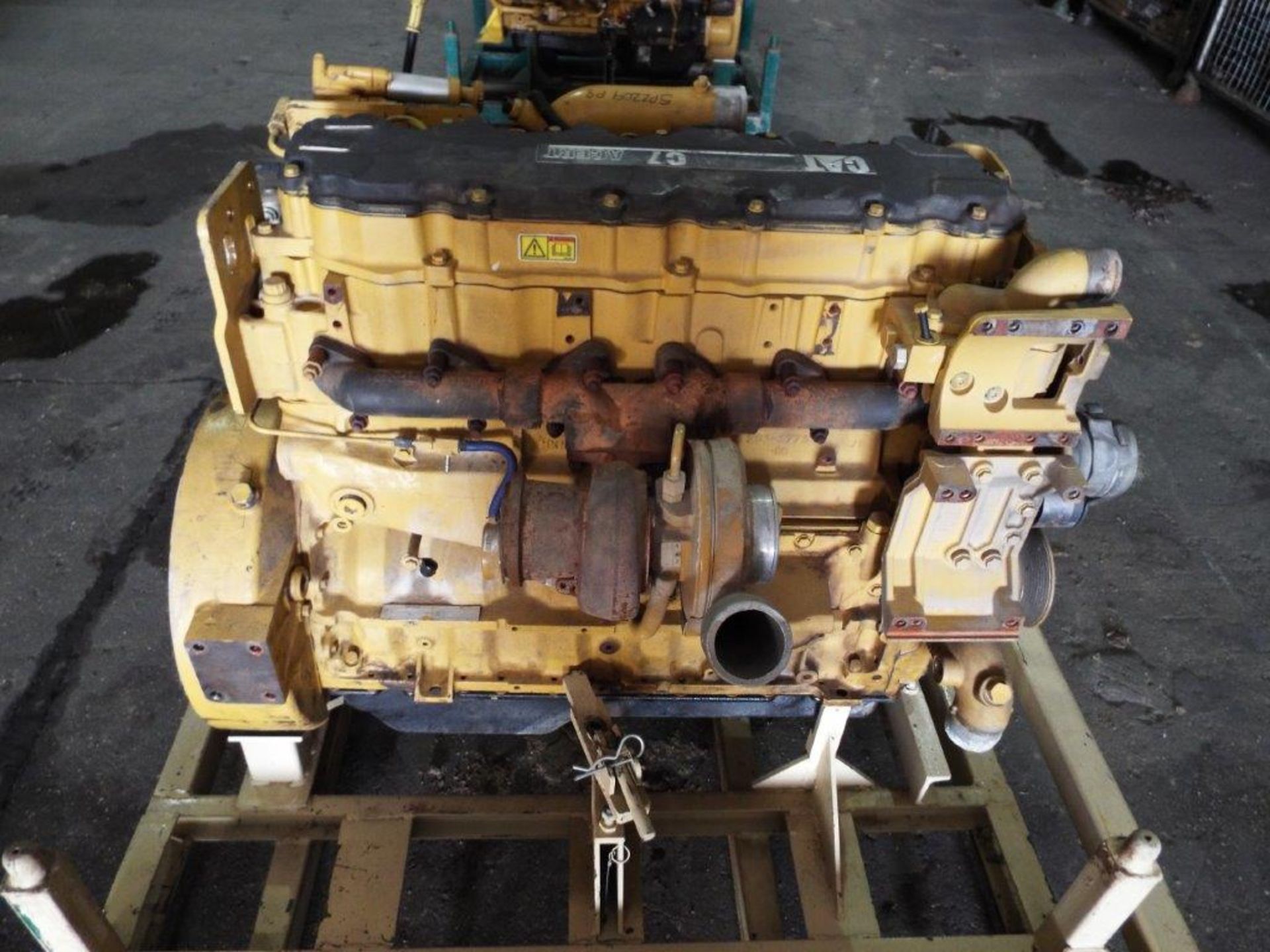 Caterpillar C7 7.2L 330HP Inline 6 Cylinder Turbo Diesel Engine - Image 3 of 13