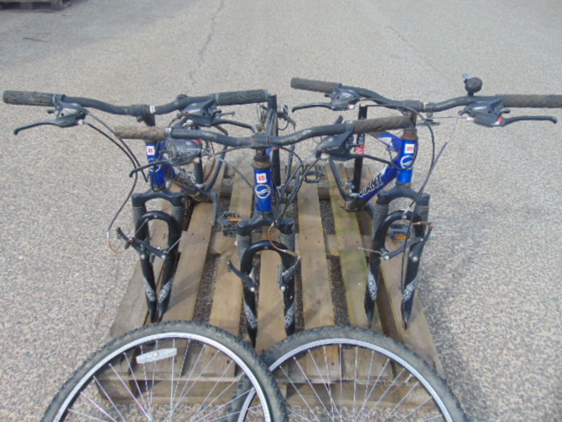 3 x Giant Alluxx 6000 Series Bike Frames with Forks, 2 x wheels etc - Image 5 of 9