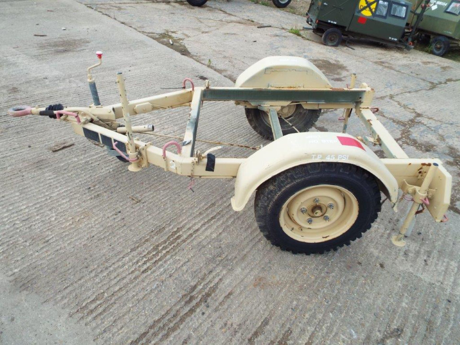 Bradley 1.3T Single Axle Trailer Frame - Ideal for Water Tanks - Image 3 of 11