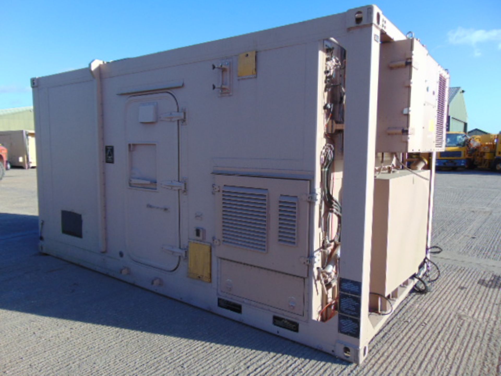 Containerised Insys Ltd Integrated Biological Detection/Decontamination System (IBDS)