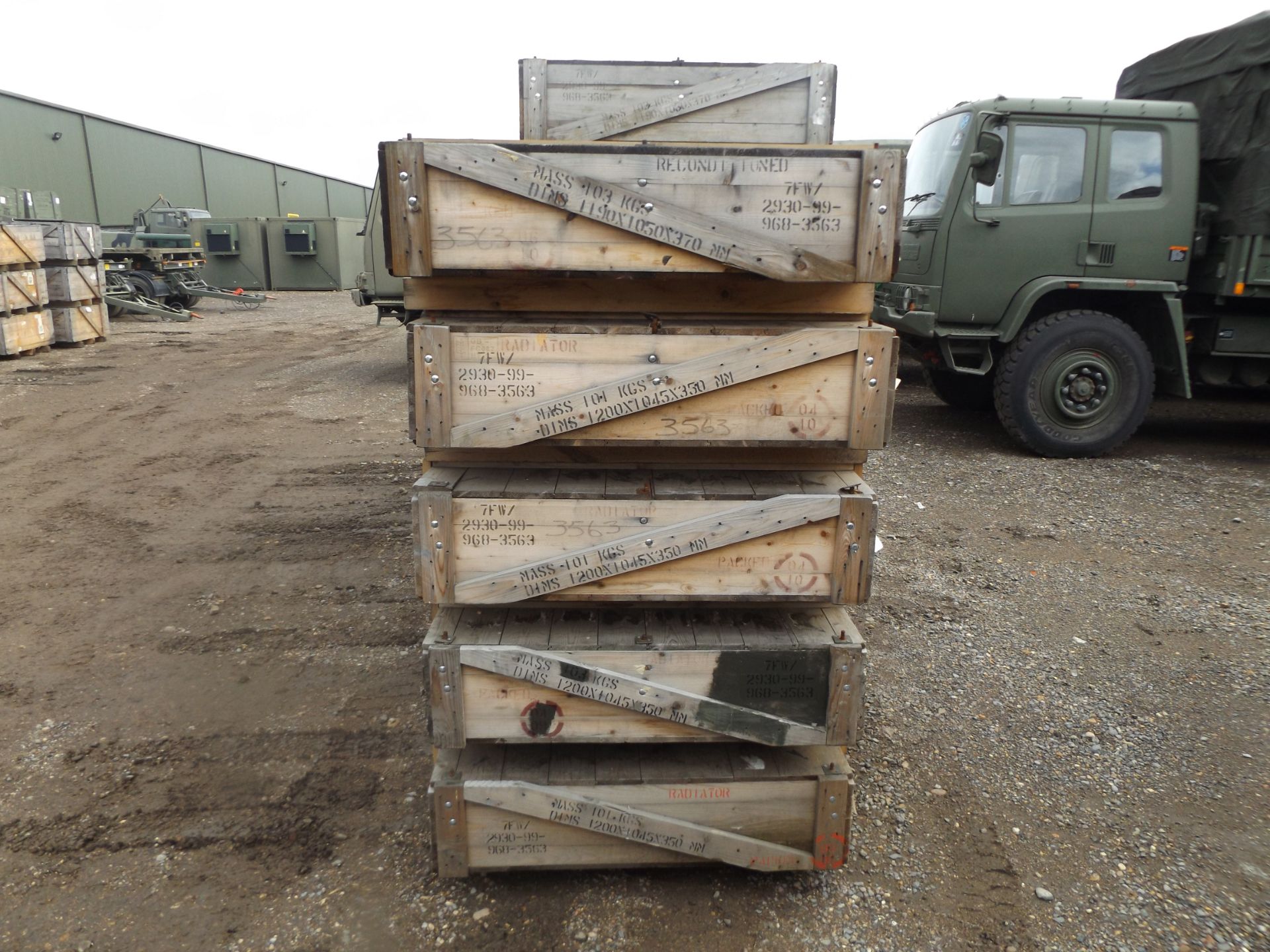 16 x Large Wooden Packing Crates - Bild 3 aus 5