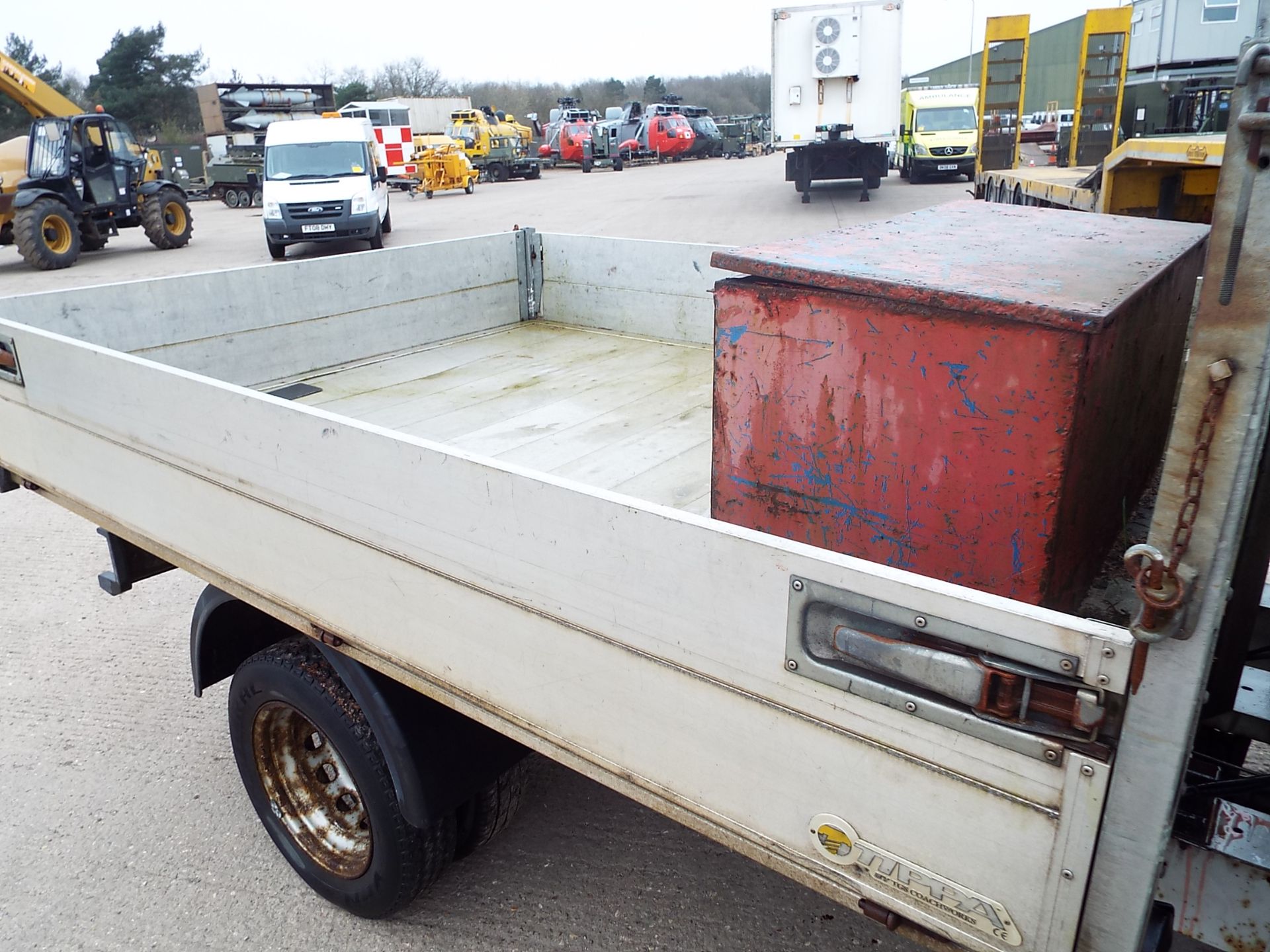 Ford Transit 115 T350L Double Cab Flat Bed Tipper - Image 15 of 20
