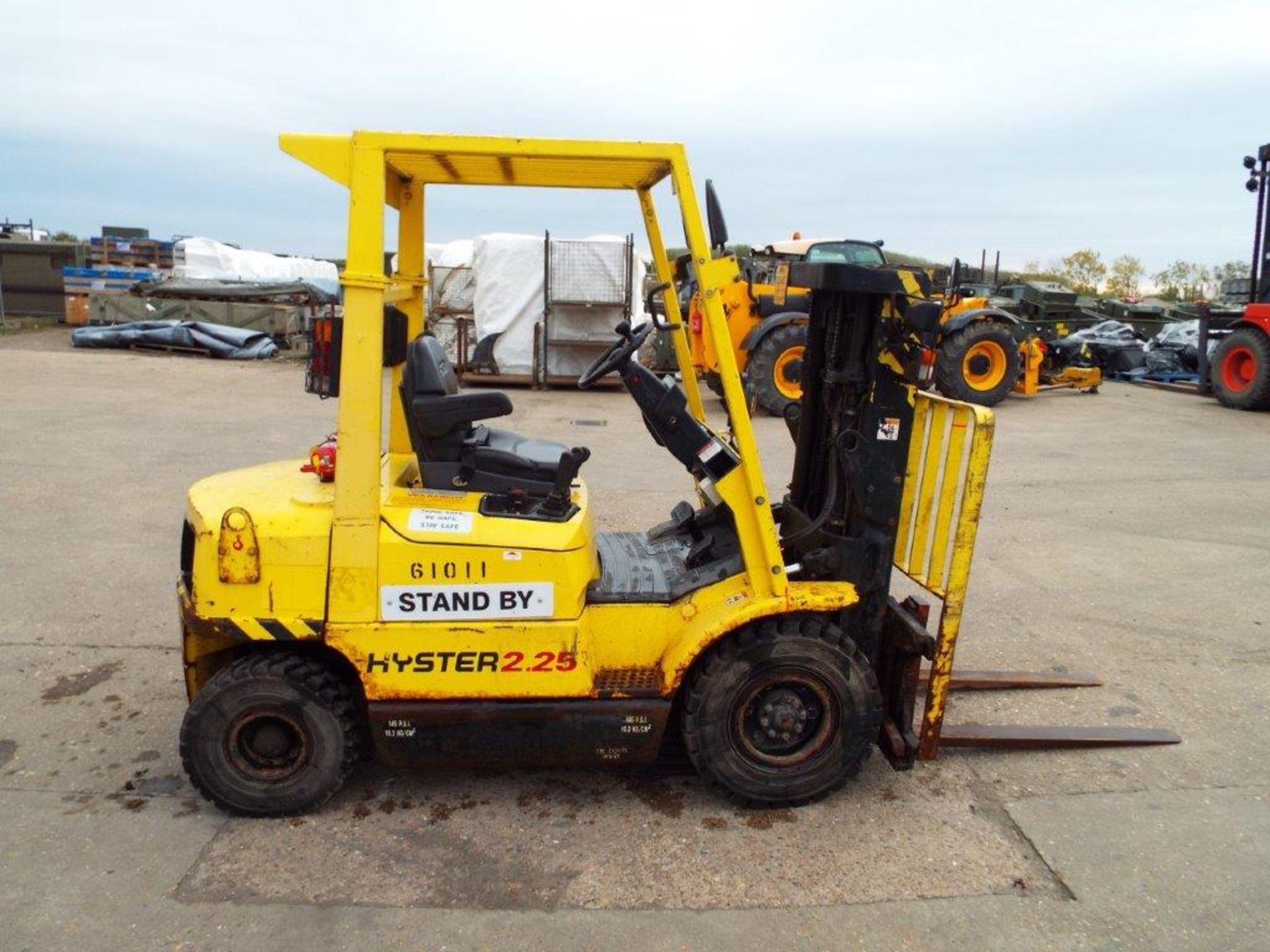 Hyster 2.25 Class C, Zone 2 Protected Diesel Container Forklift - Image 7 of 24