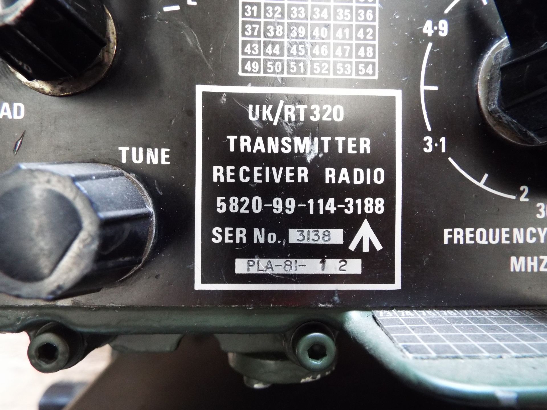 2 x Clansman RT- 320 Radio Transmitter Receivers - Image 5 of 5