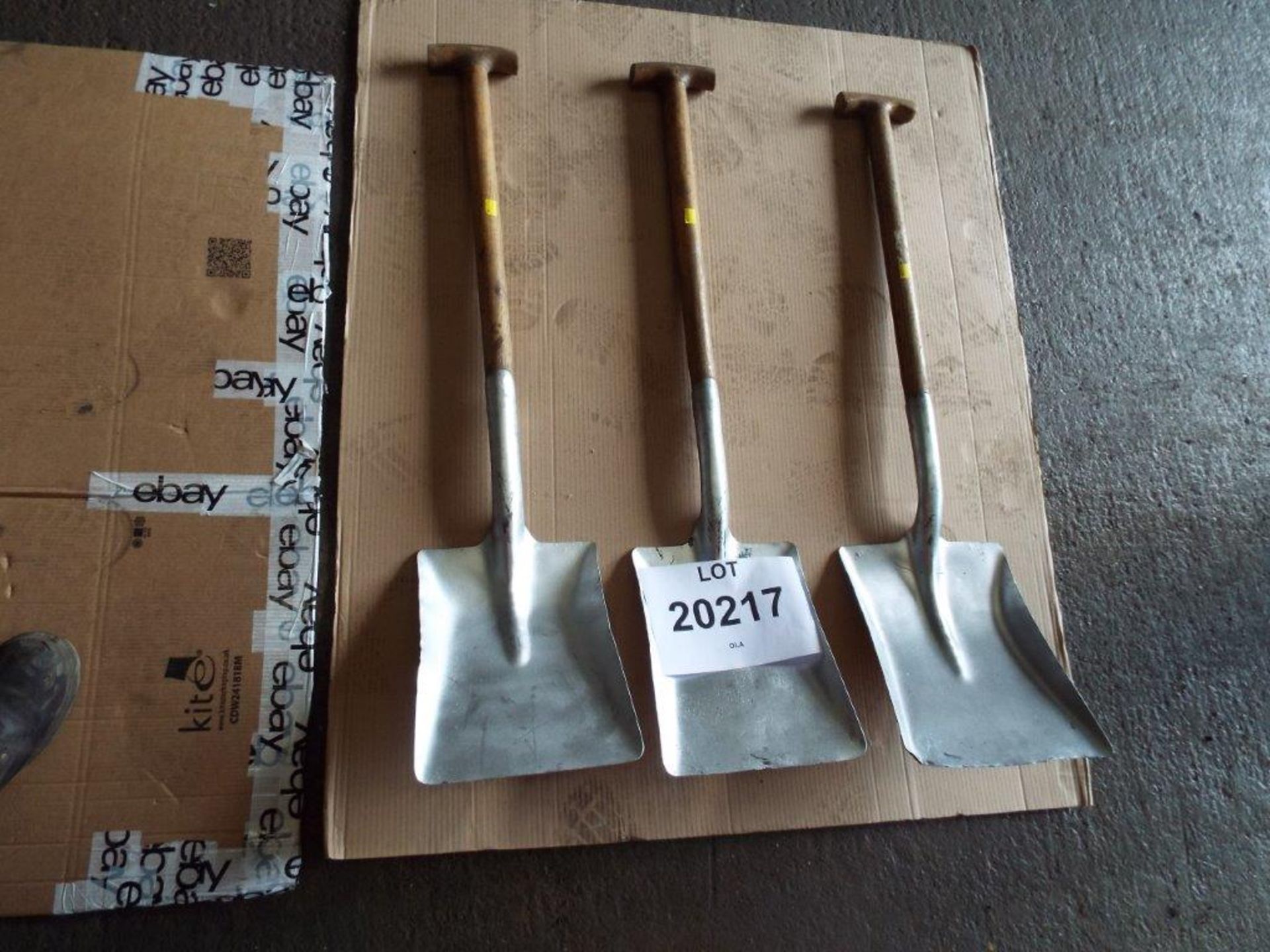 3 x Unissued T Handle Shovels