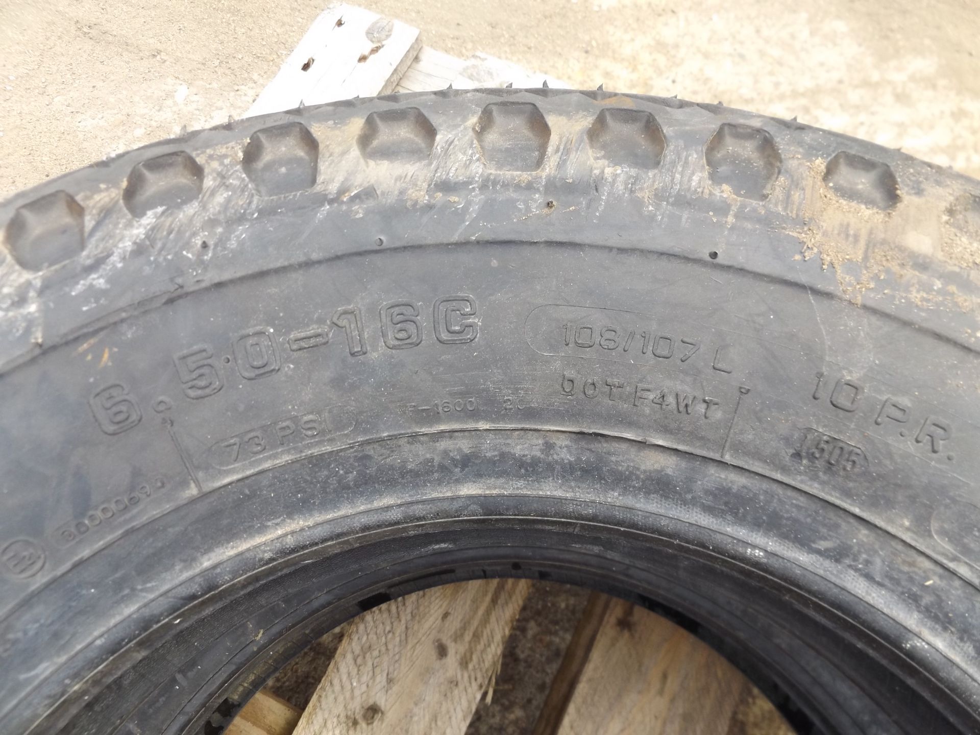 2 x Camac 6.50-16C Tyres - Image 3 of 5